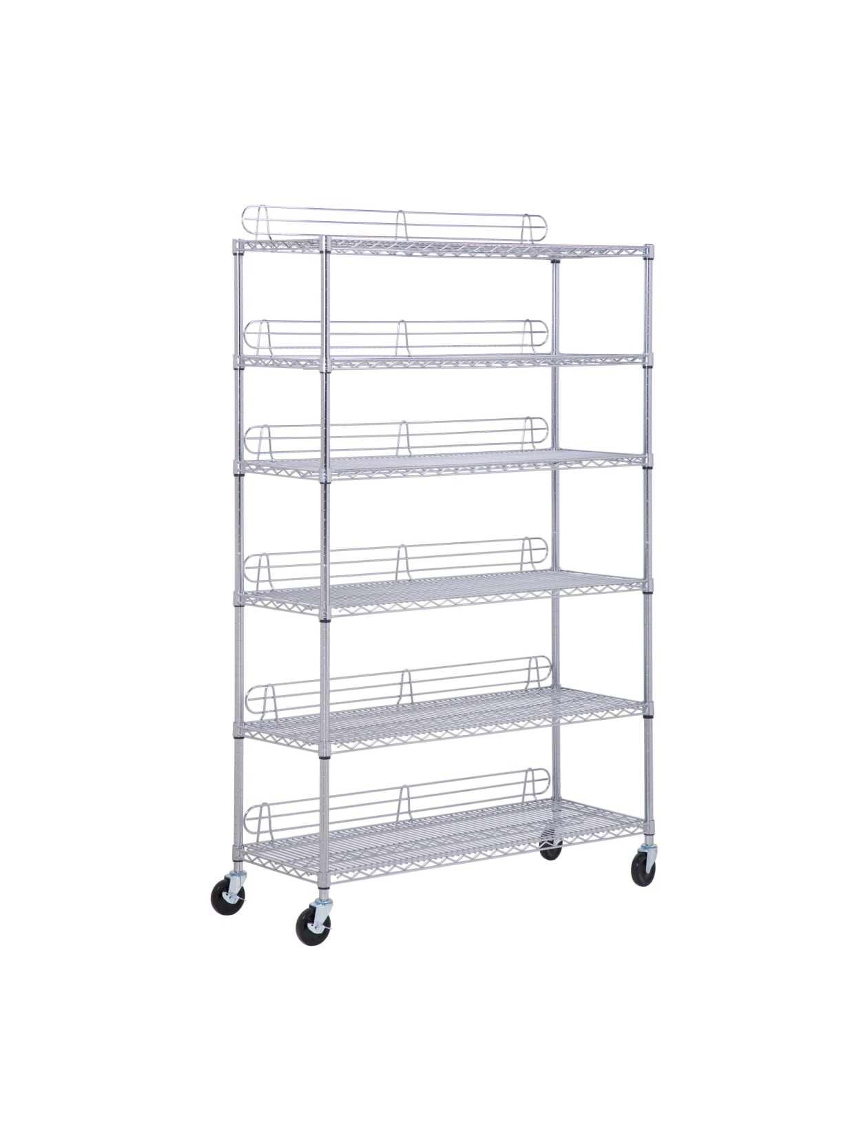 Honey Can Do Urban Steel Adjustable Shelving Unit 6 Tiers Chrome Office Depot