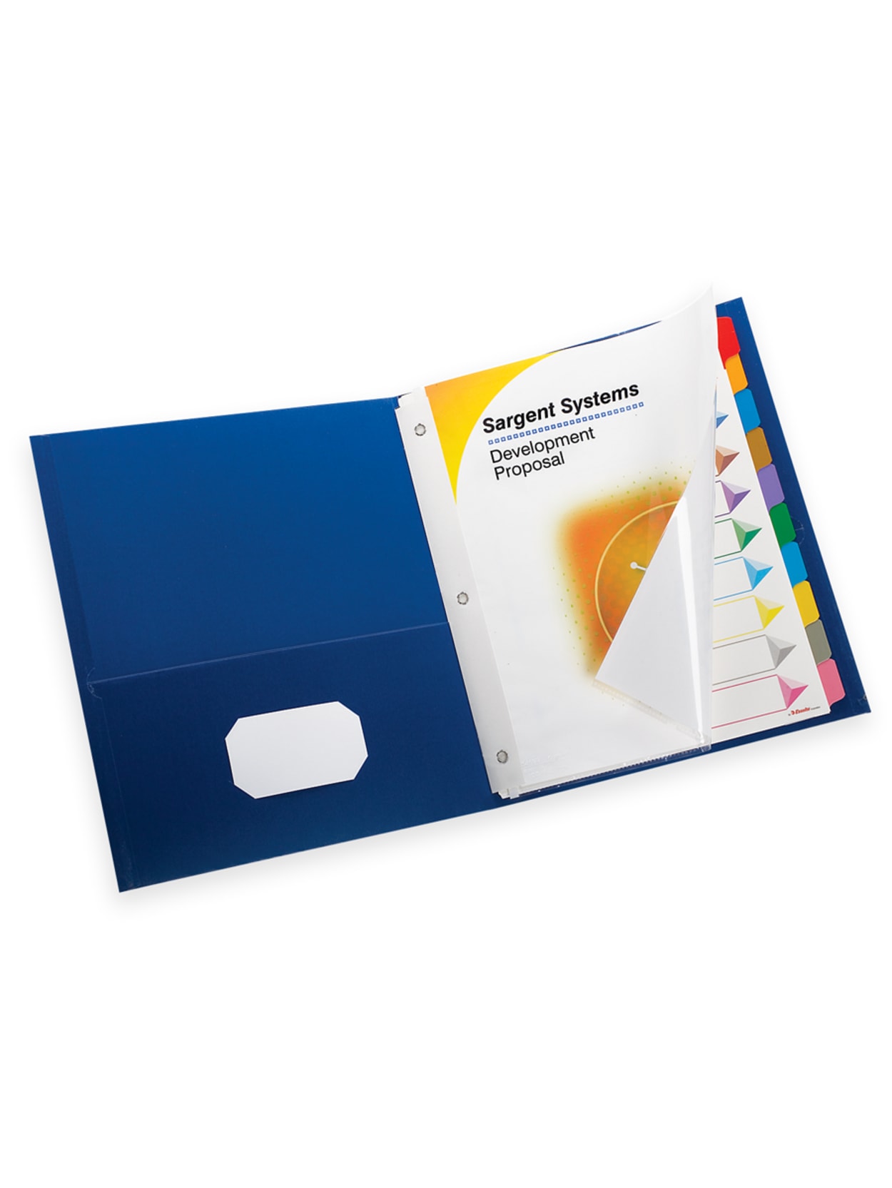 Oxford Extra Wide Twin Pocket Folder With 3 Prong Fasteners Dark Blue 35percent Recycled Pack Of 4 Office Depot