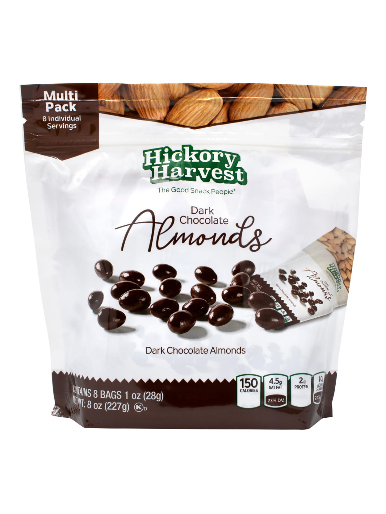 dark chocolate almonds