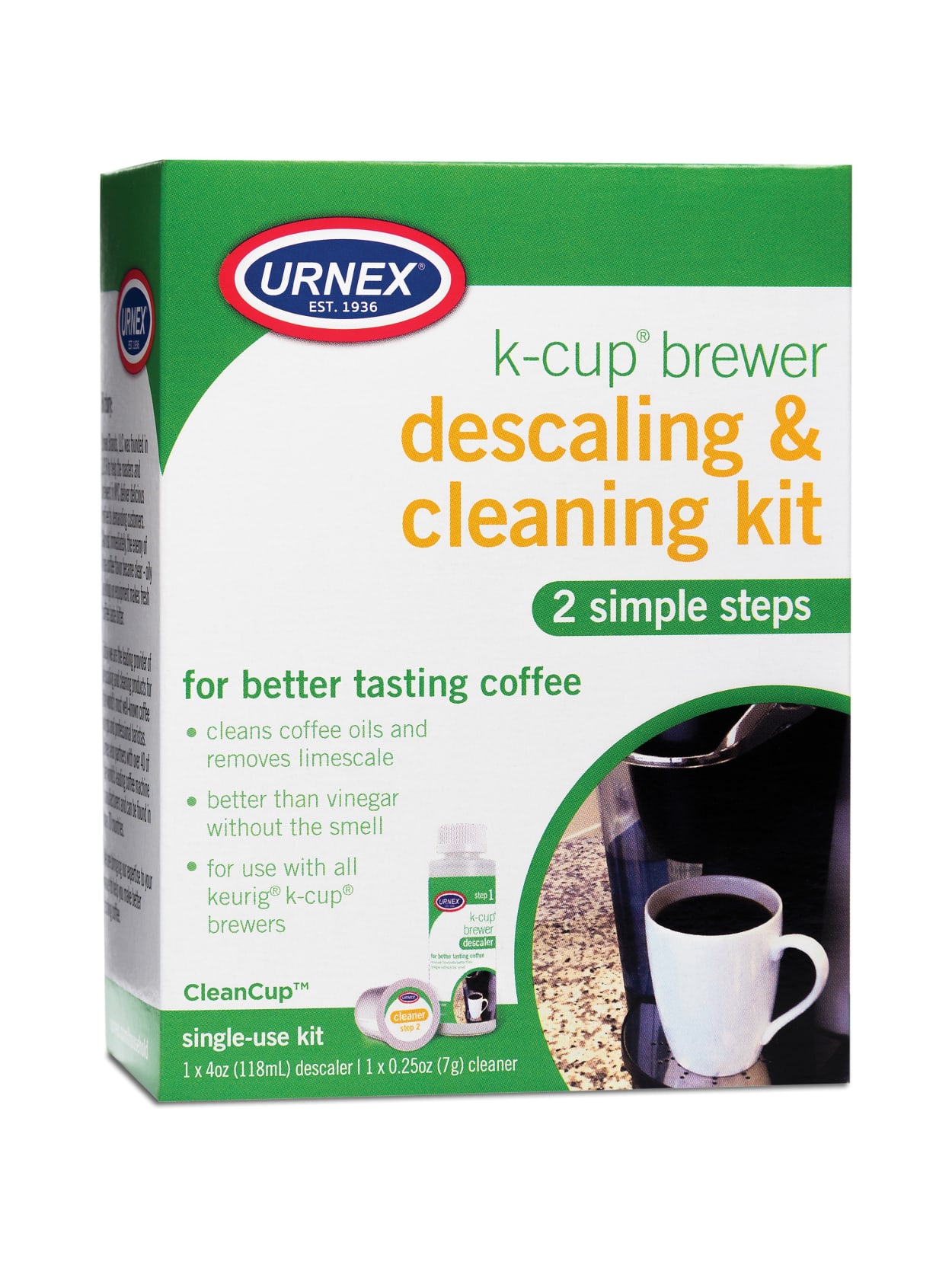 keurig cleaning cups