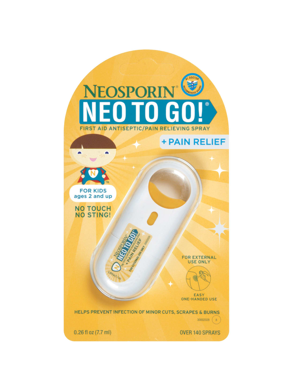 Neosporin To Go Spray First Aid Antiseptic Office Depot