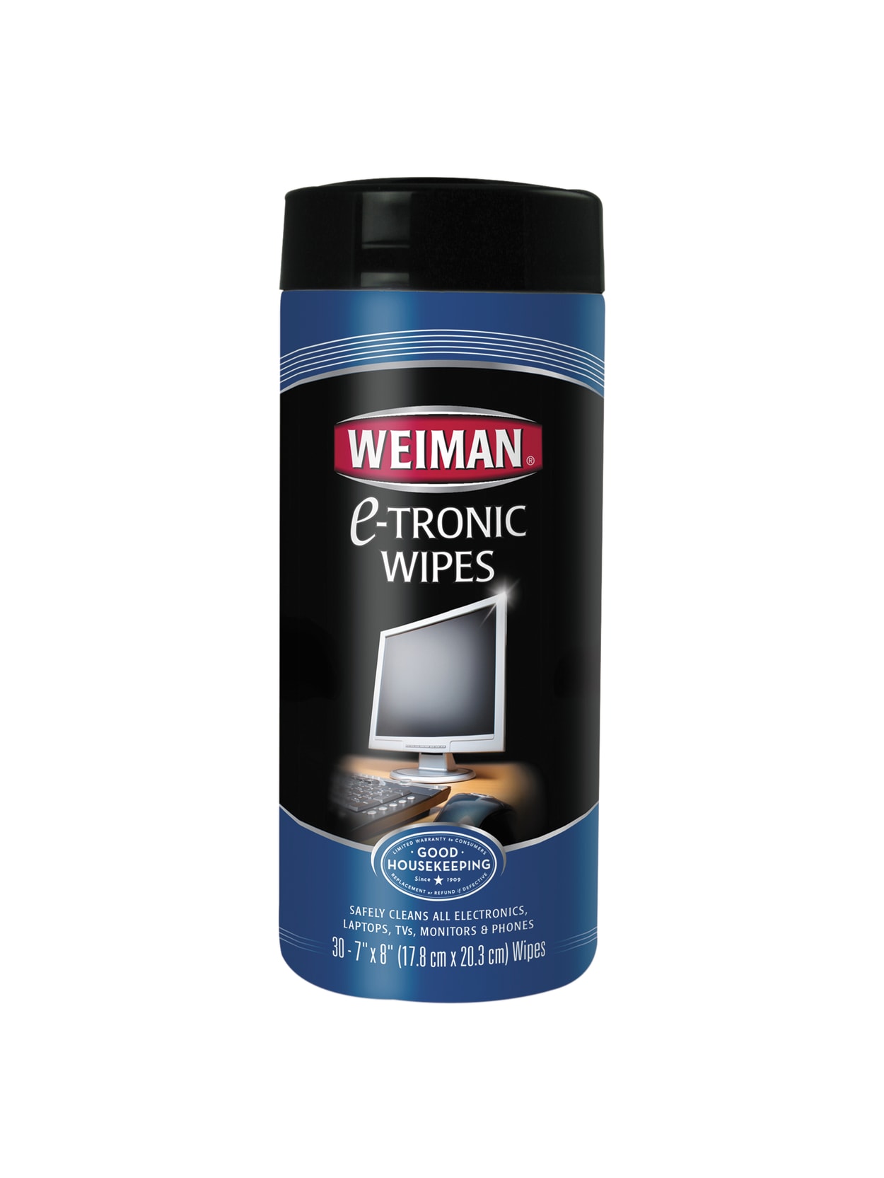 E Tronic Wipes 7x8 30 Wipes White Office Depot