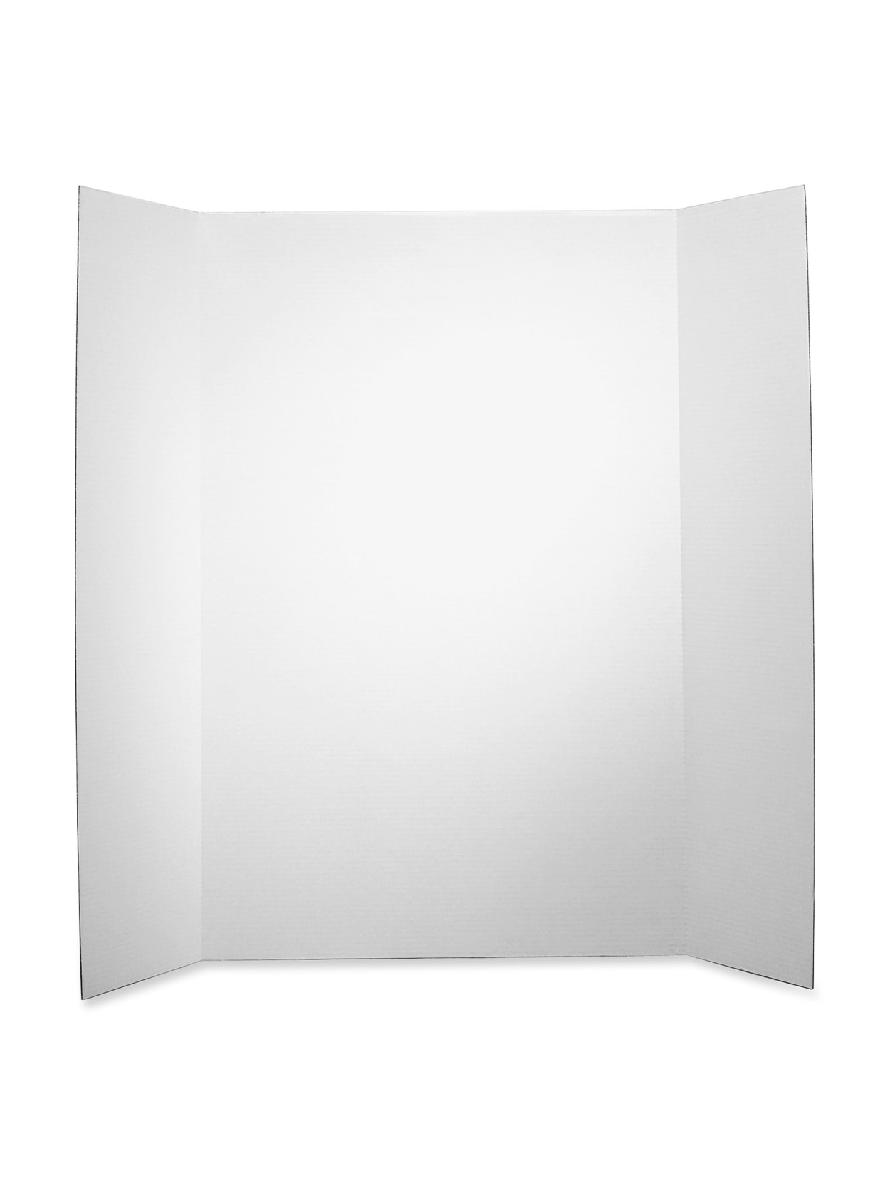 Elmers Tri Fold Corrugated Project Display Boards 36 X 48 White Carton Of 25 Office Depot
