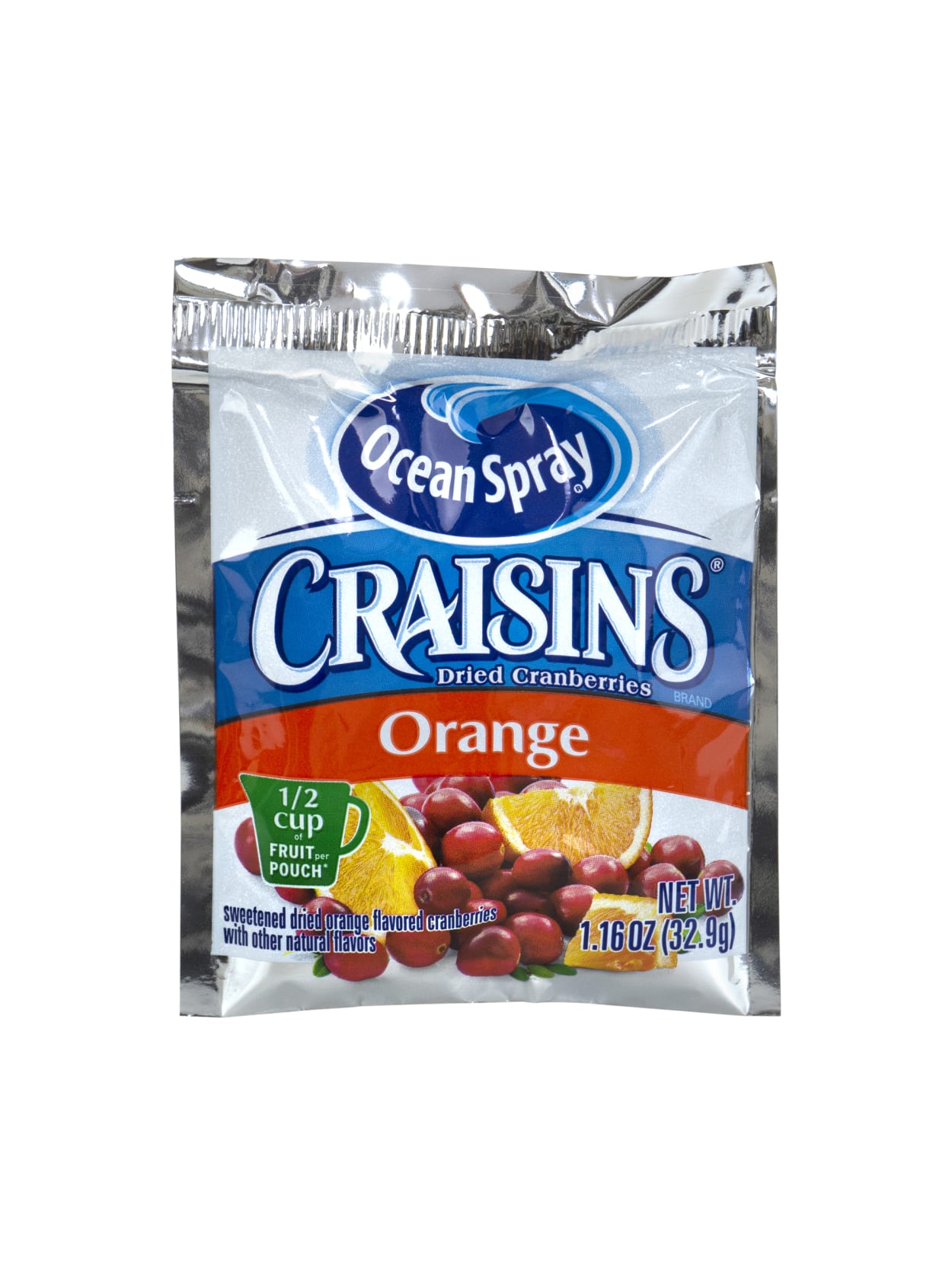 Ocean Spray Craisins Orange Flavored Dried Cranberries 1 16 Oz 200 Count Office Depot