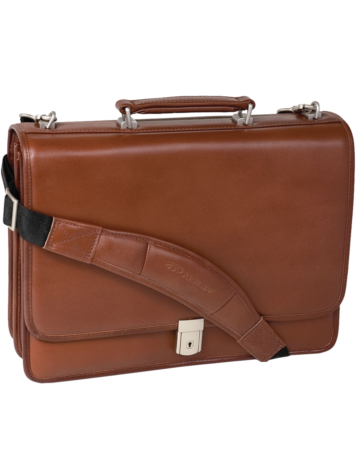 expandable leather briefcase