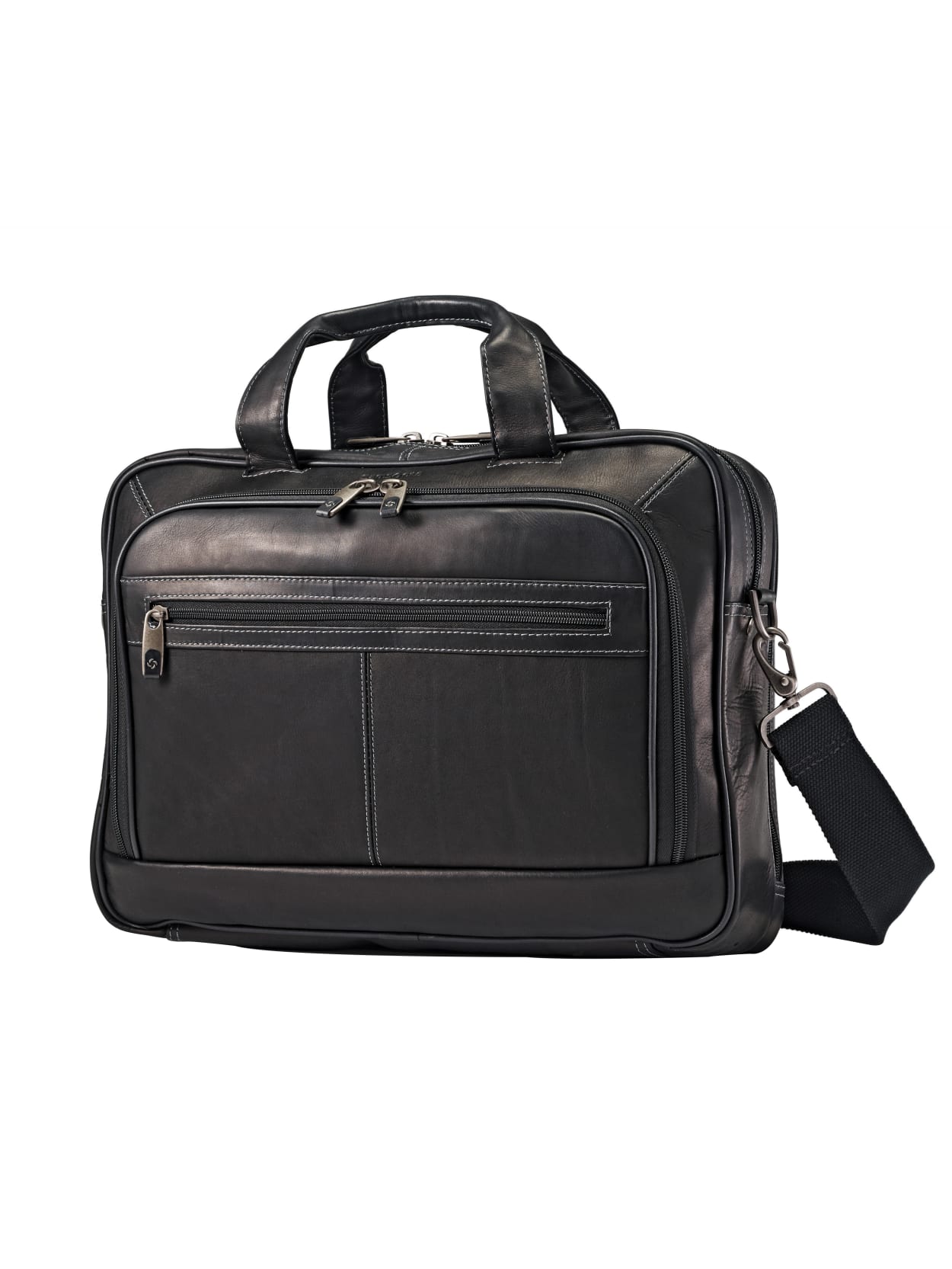 samsonite leather business case