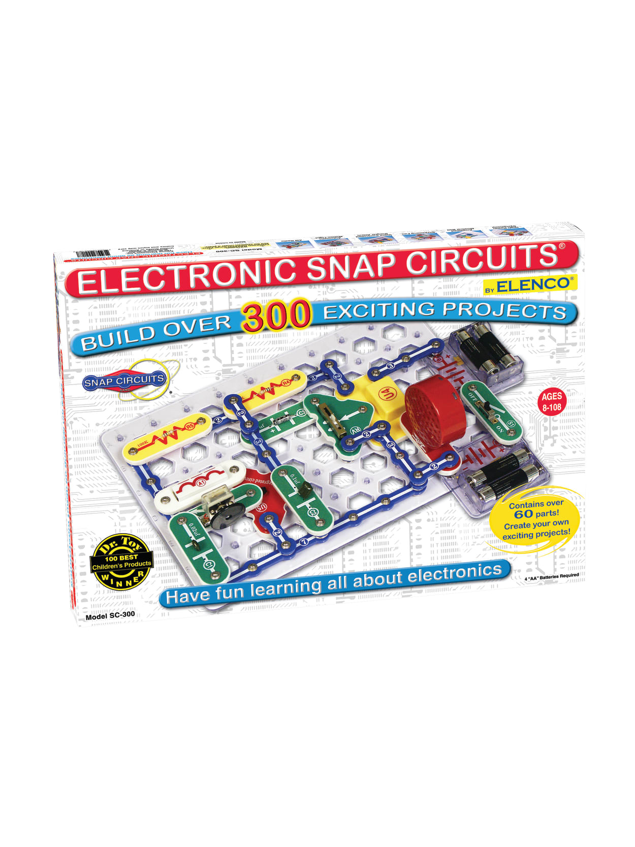 electronic snap circuits 300