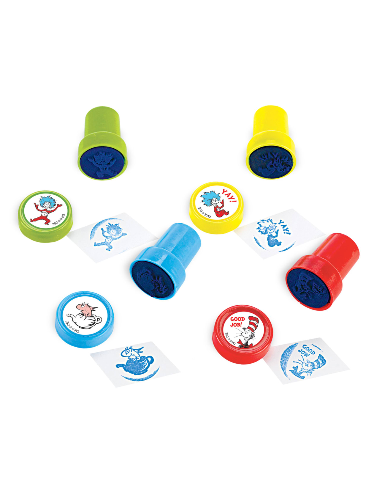 Amscan The Cat In The Hat Stamp Favors 30 Pk Office Depot