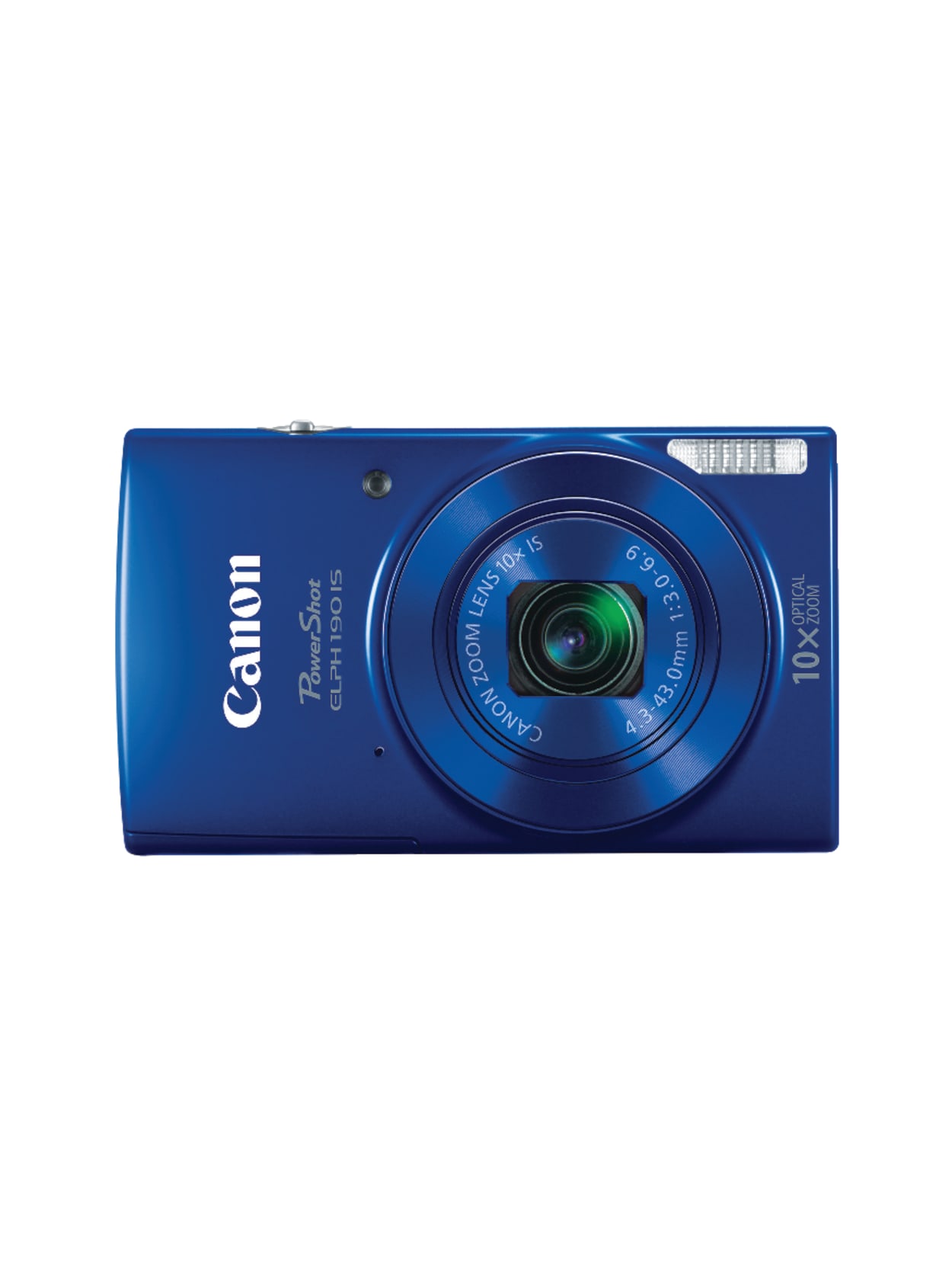 Powershot Elph 190 Is Digital Camera Blue Office Depot
