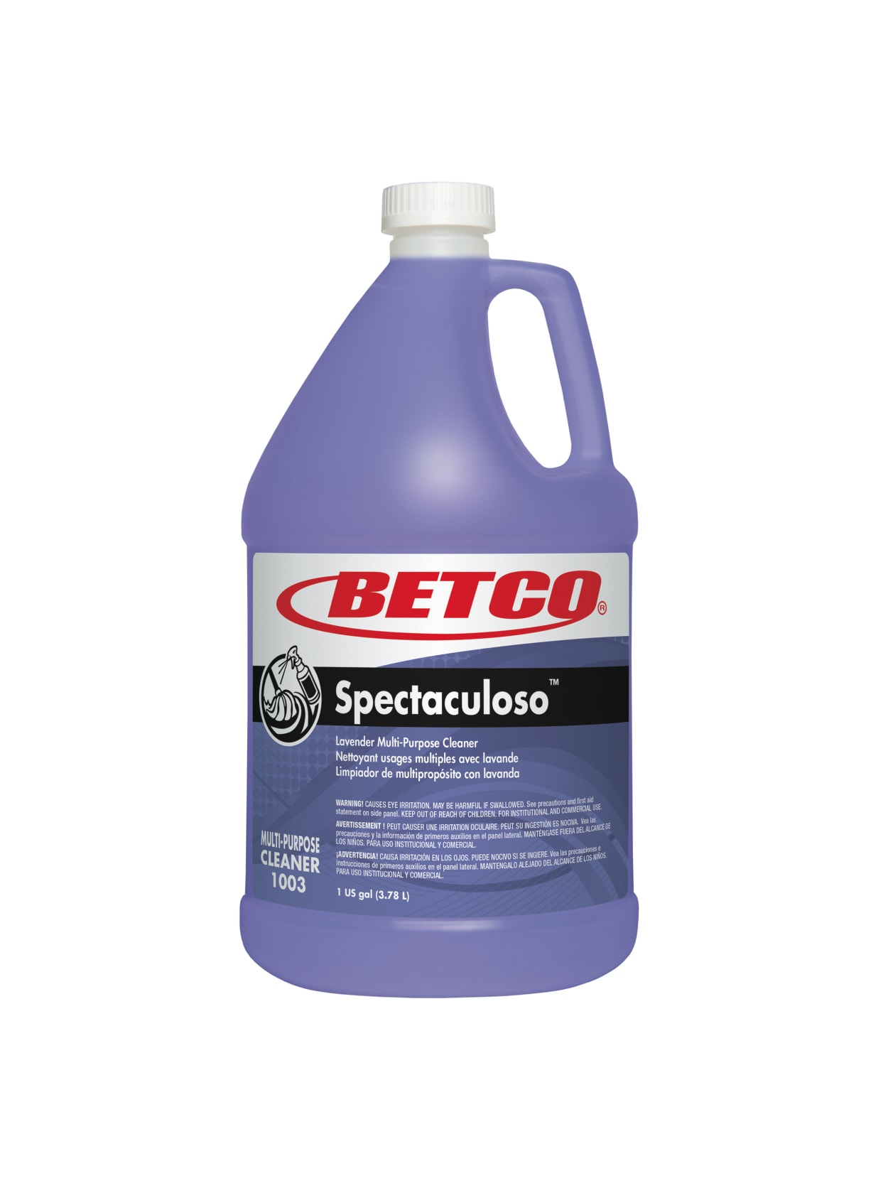 Betco Spectaculoso Lavender Multipurpose Cleaner Floral Scent 128 Oz Purple Case Of 4 Office Depot