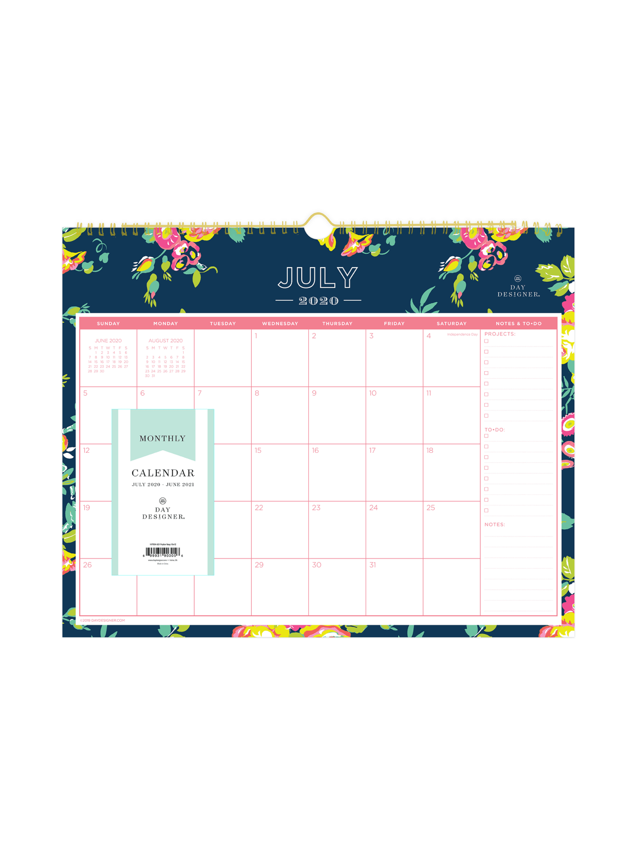Day Designer Wall Calendar Peyton 107934 A Office Depot