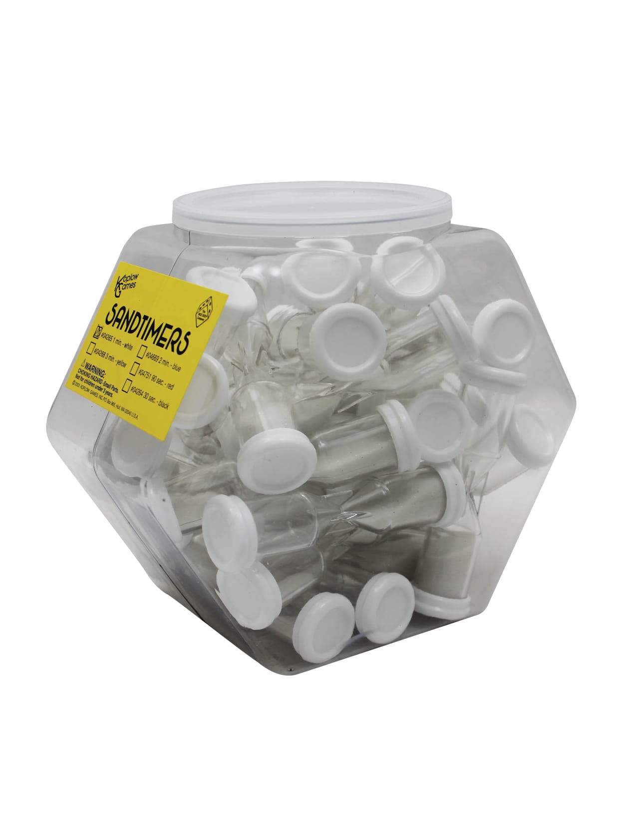 Koplow Games 1 Minute Sand Timer Ages 4 12 Pack Of 25 Office Depot
