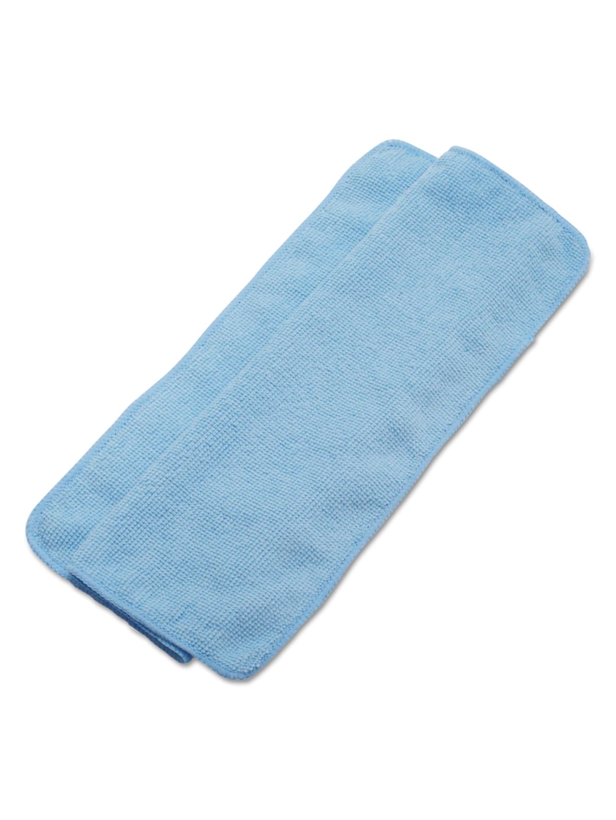 Boardwalk Lightweight Microfiber Cleaning Cloths 16 X 16 Blue Pack