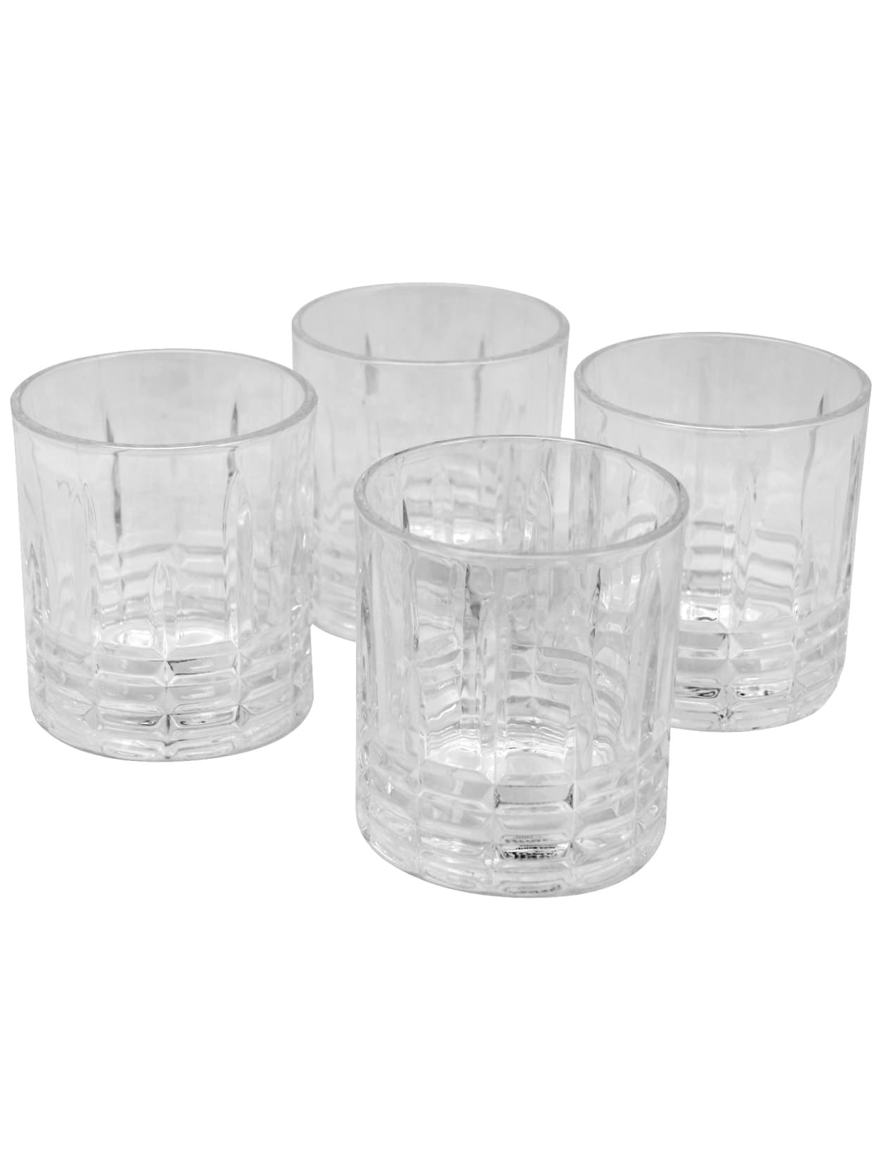 Gibson Home Double Old Fashioned Glass Set Office Depot
