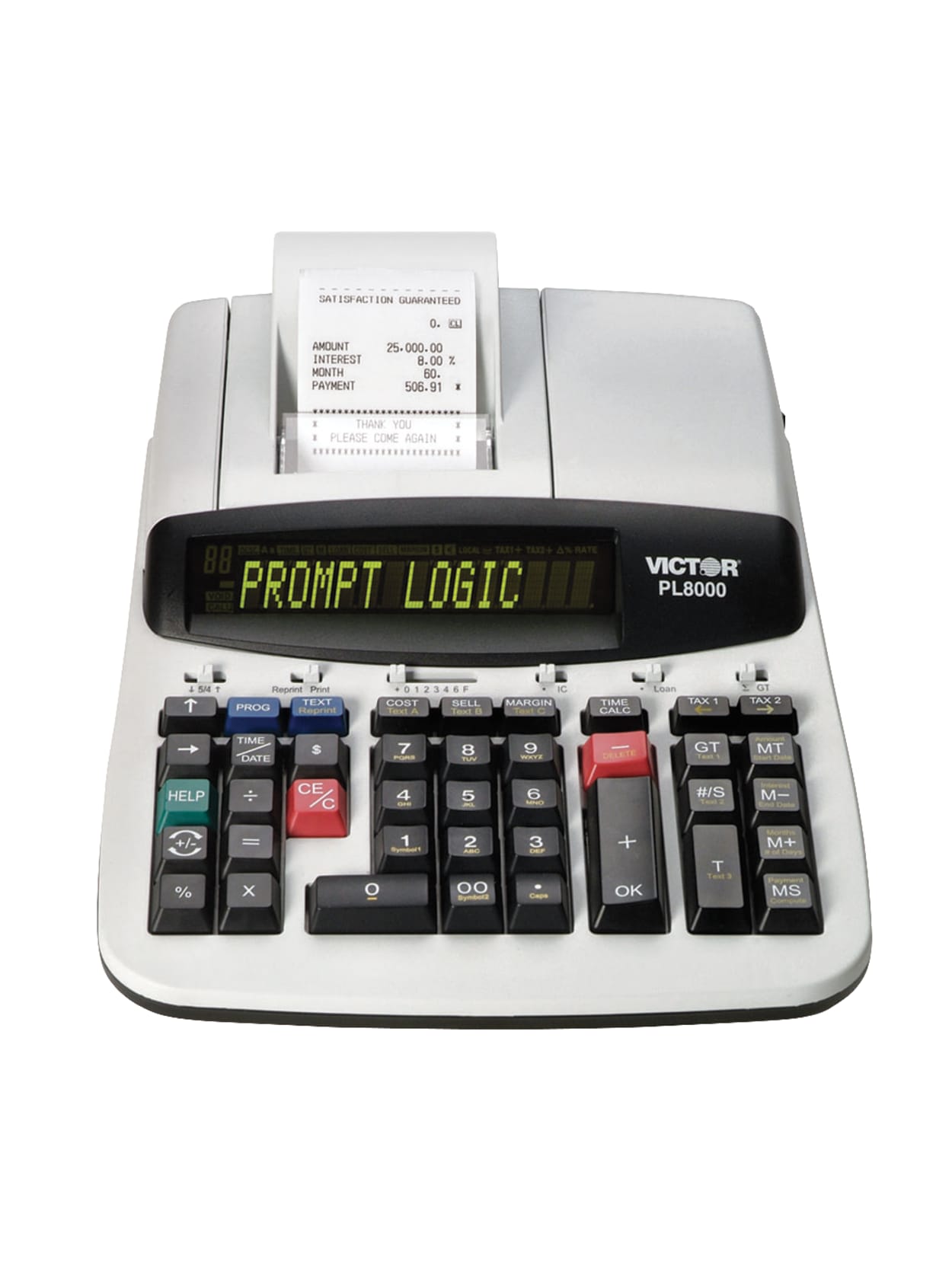 Victor Pl8000 Heavy Duty Commercial Thermal Printing Calculator
