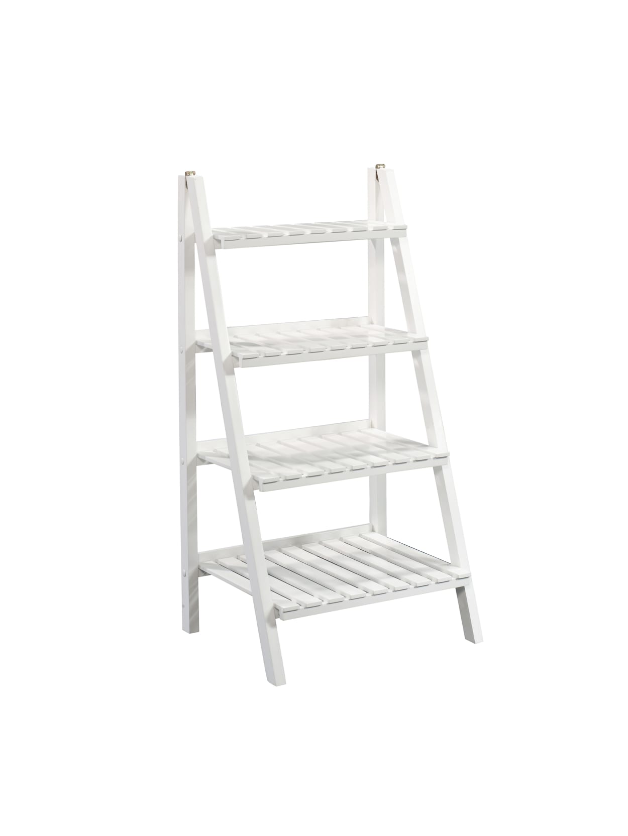 Sauder Cottage Road 4 Tier Ladder Shelf White Office Depot