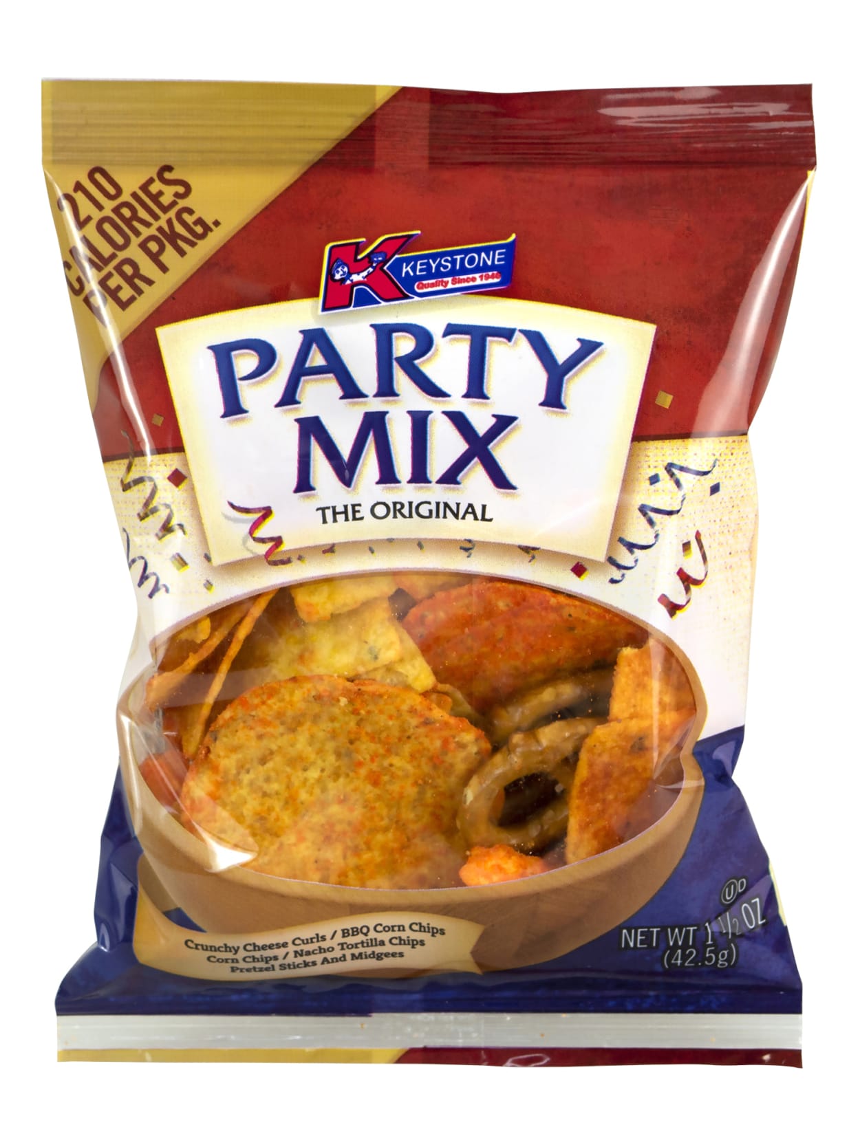 Keystone Party Snack Mix 1 5 Oz Box Of 60 Bags Office Depot