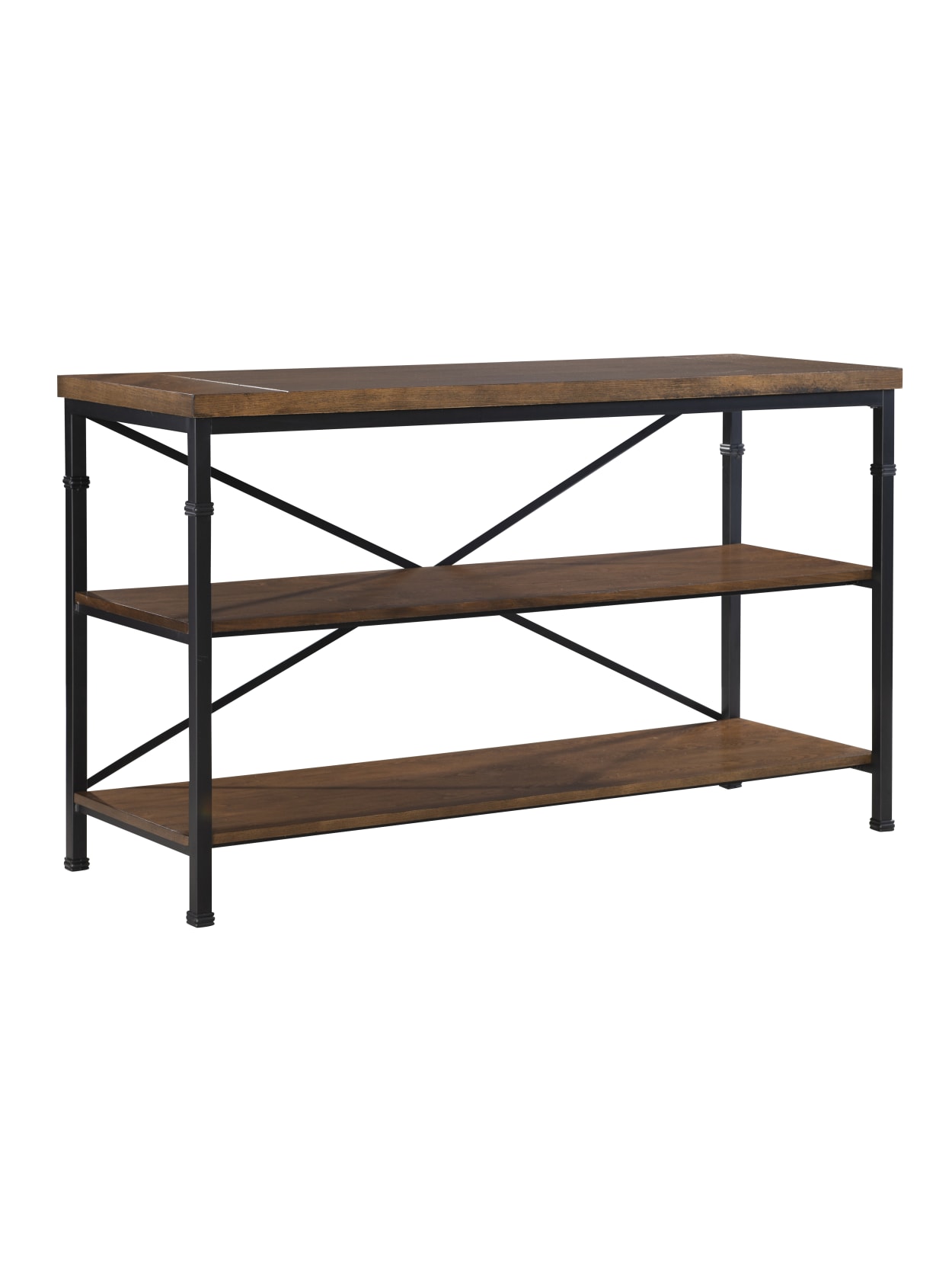 Linon Anson Tv Stand Blackash Office Depot