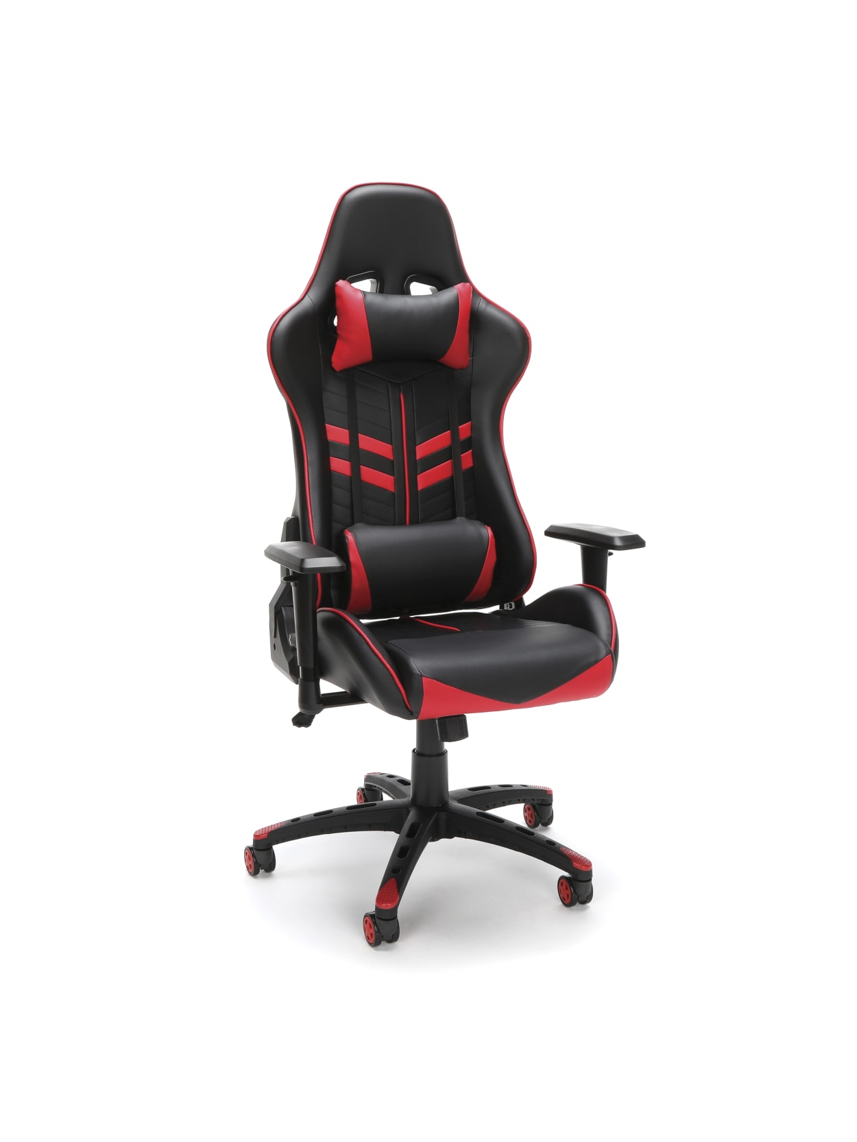 Essentials Racing Style Gaming Chair Red Office Depot