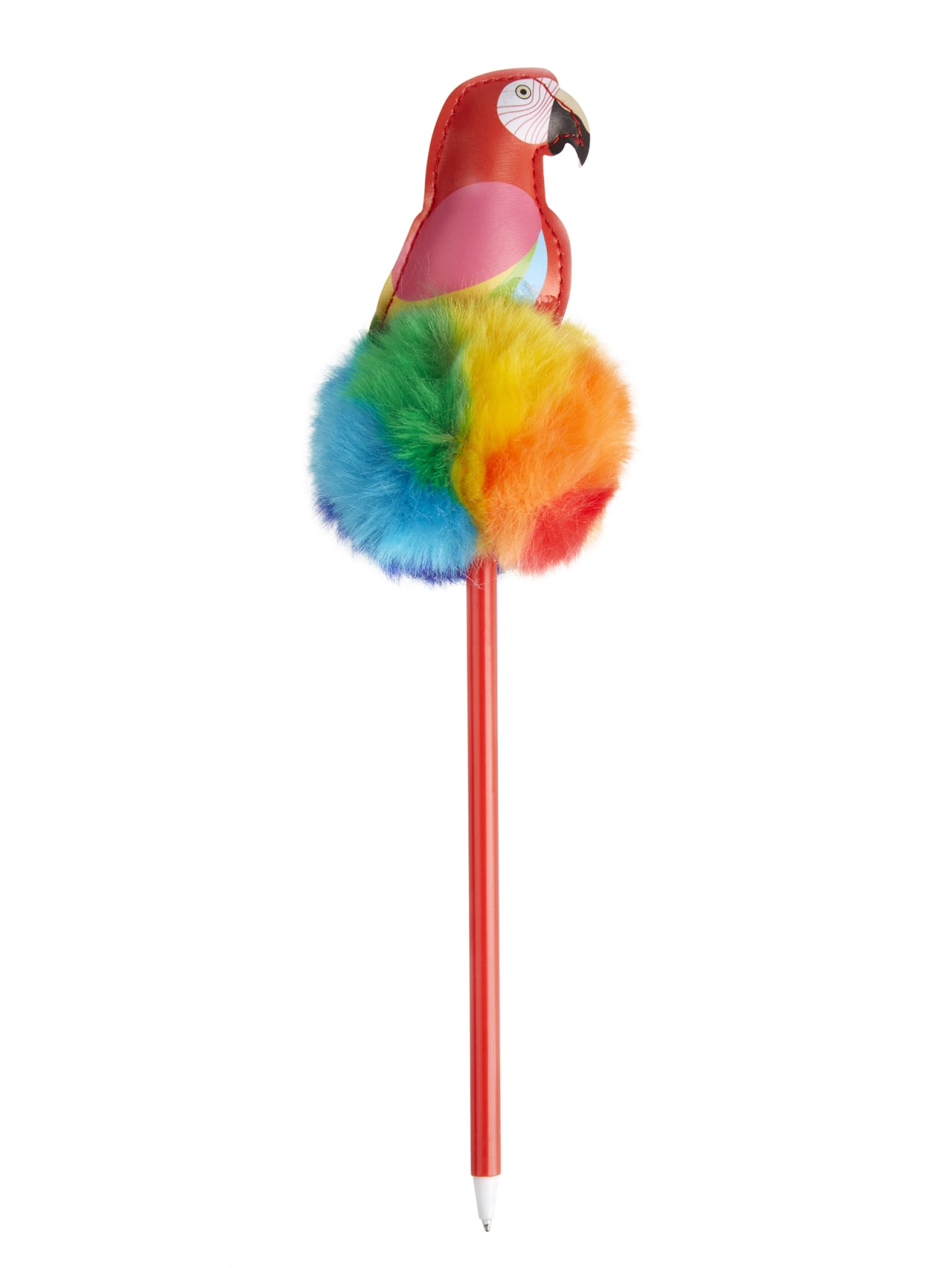 Office Depot Brand Pom Pom Ballpoint Pen Medium Point 0 7 Mm Parrot Assorted Colors Office Depot