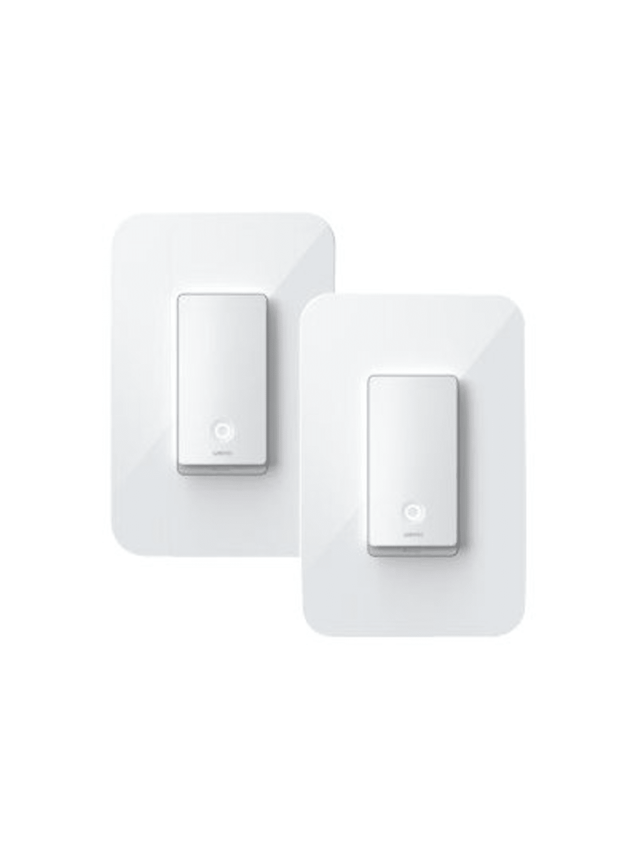 Wemo Smart Light Switch Light Switch Wireless White Pack Of 2