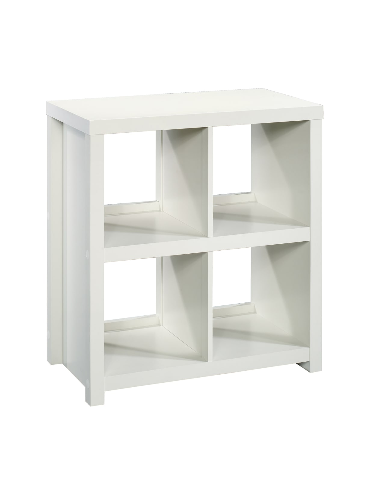 Sauder Homeplus Cube Bookcase 4 Shelves White Office Depot