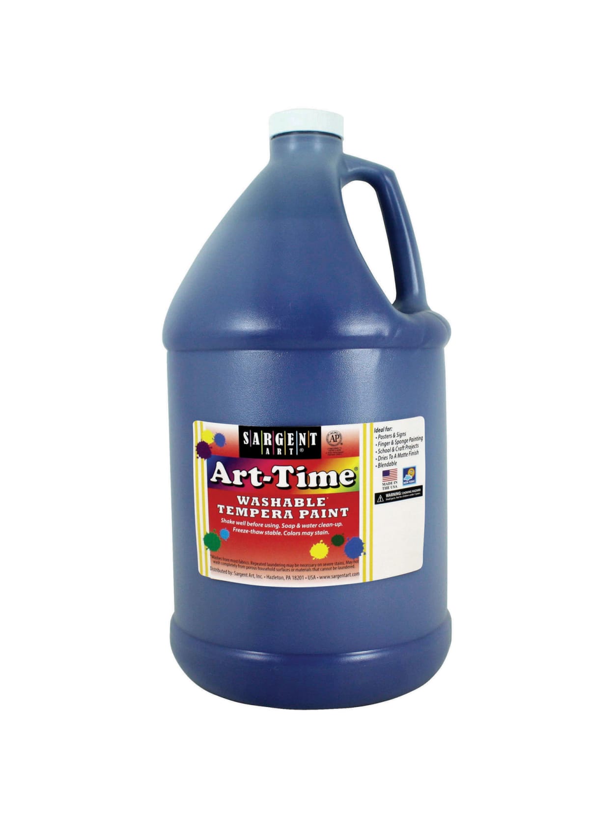 Washable Tempera Paint 1 Gallon Blue Office Depot