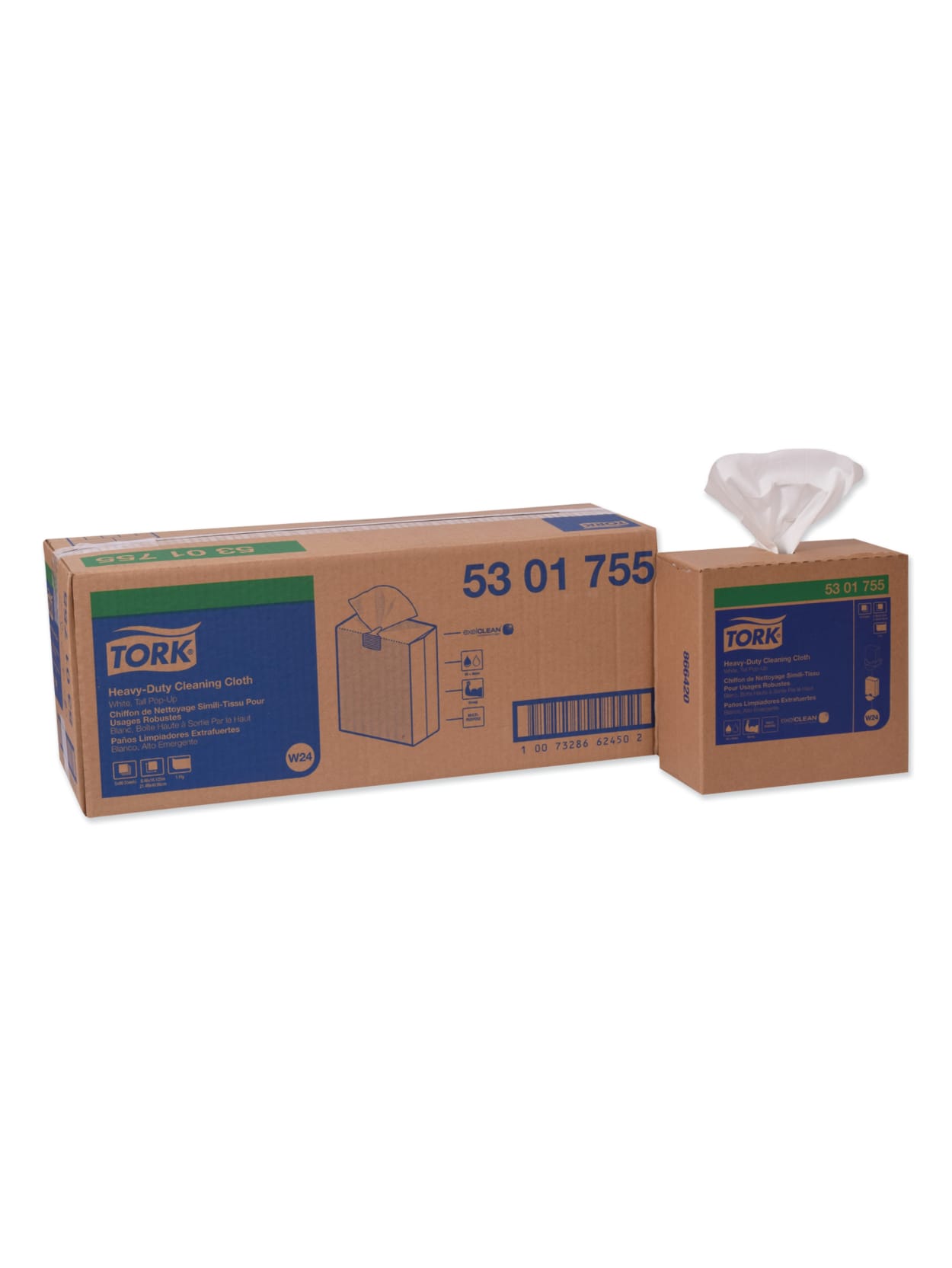 Tork Microfiber Cleaning Cloths 400 Count Office Depot