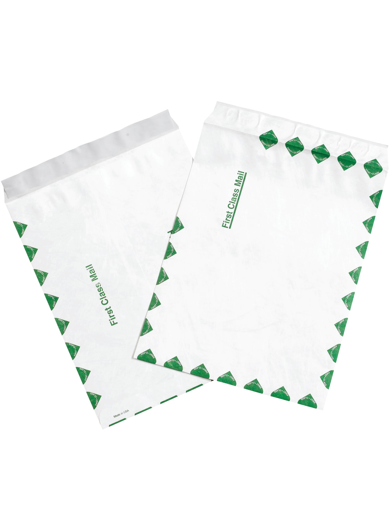 Tyvek Envelopes 9 X 12 End Opening First Class White Pack Of 100 Office Depot