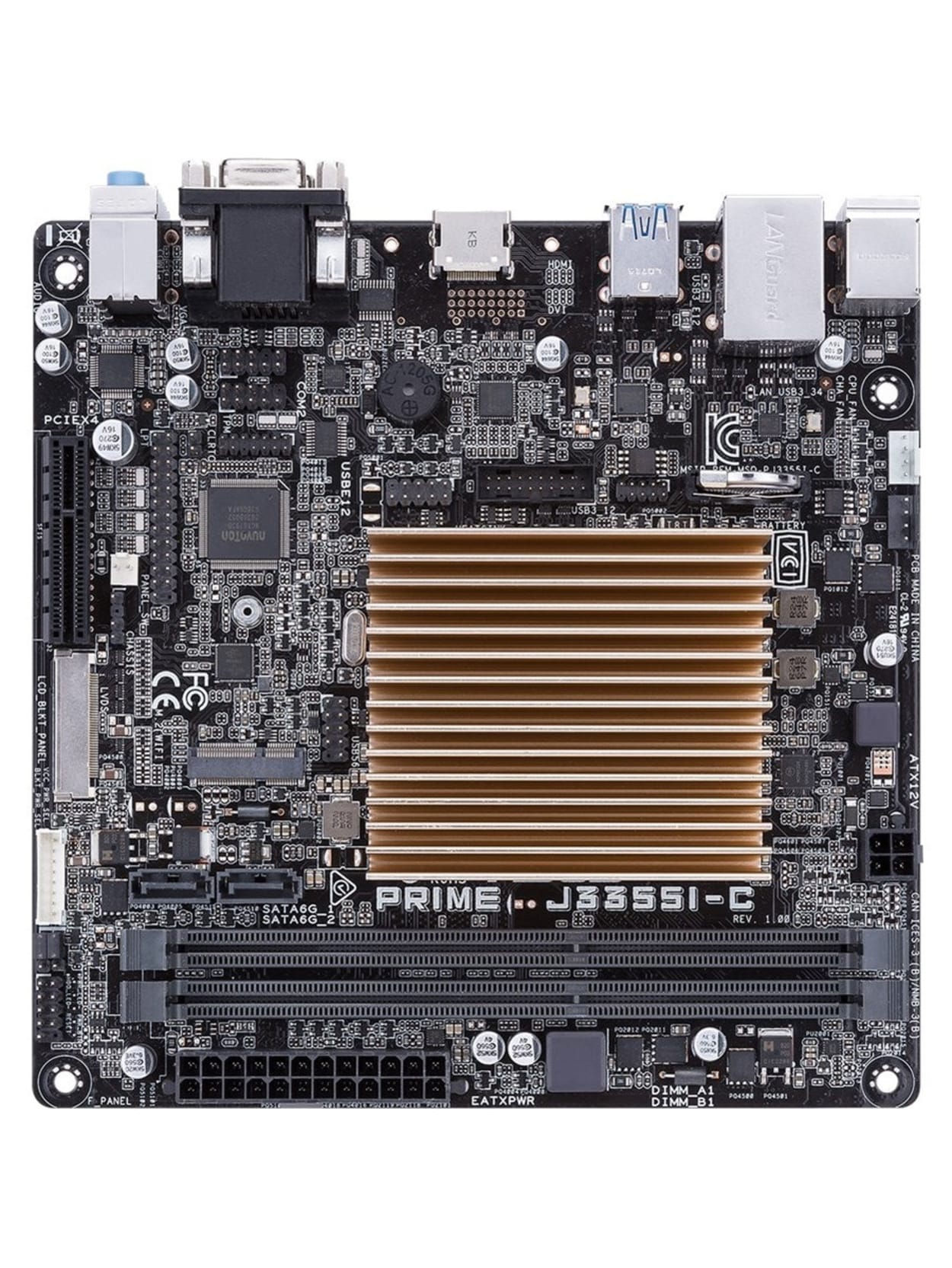 Asus Prime J3355i C Desktop Motherboard Intel Chipset Intel