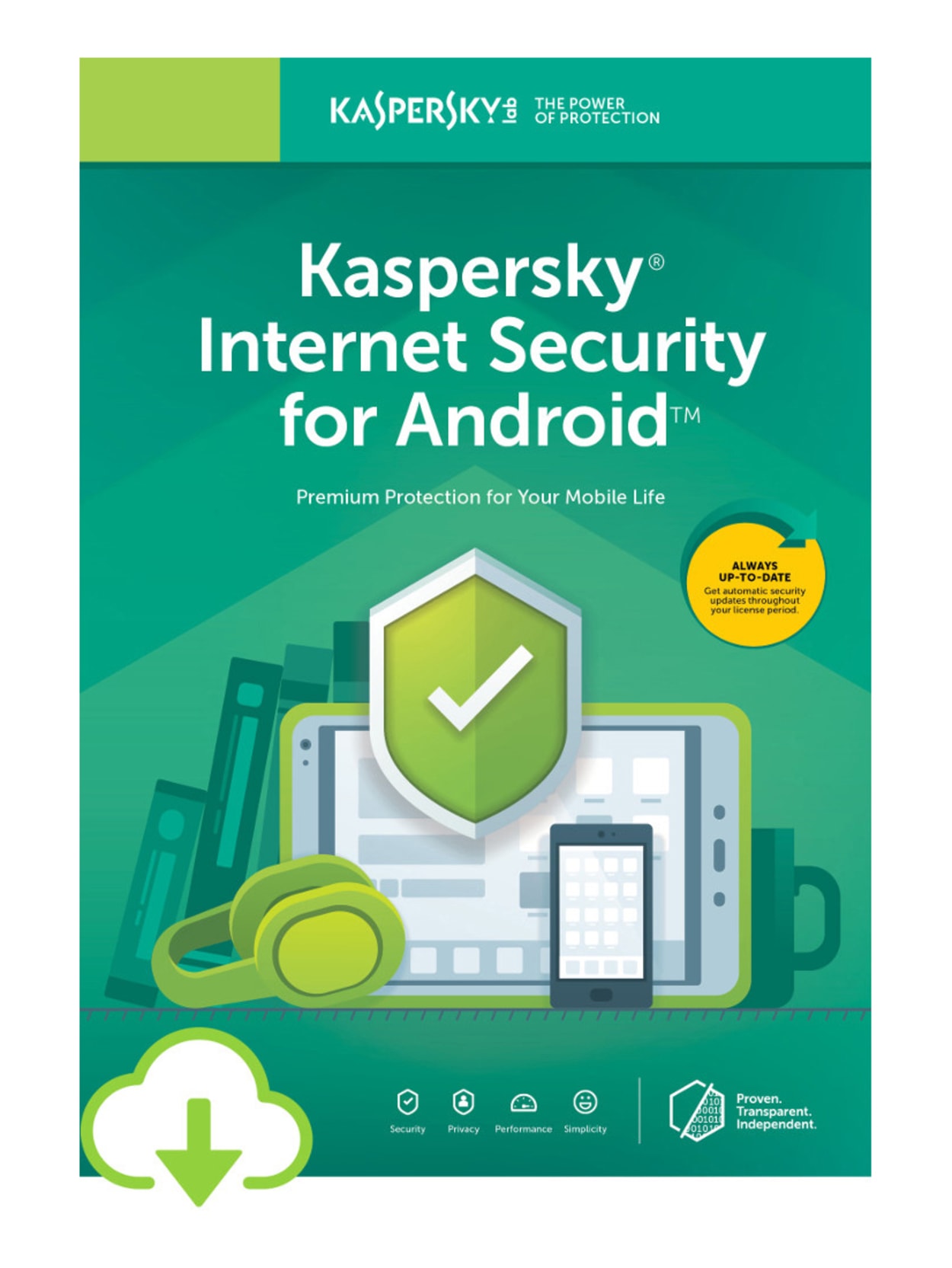 Kaspersky Internet Security For Android 1 User 1 Year Subscription Office Depot