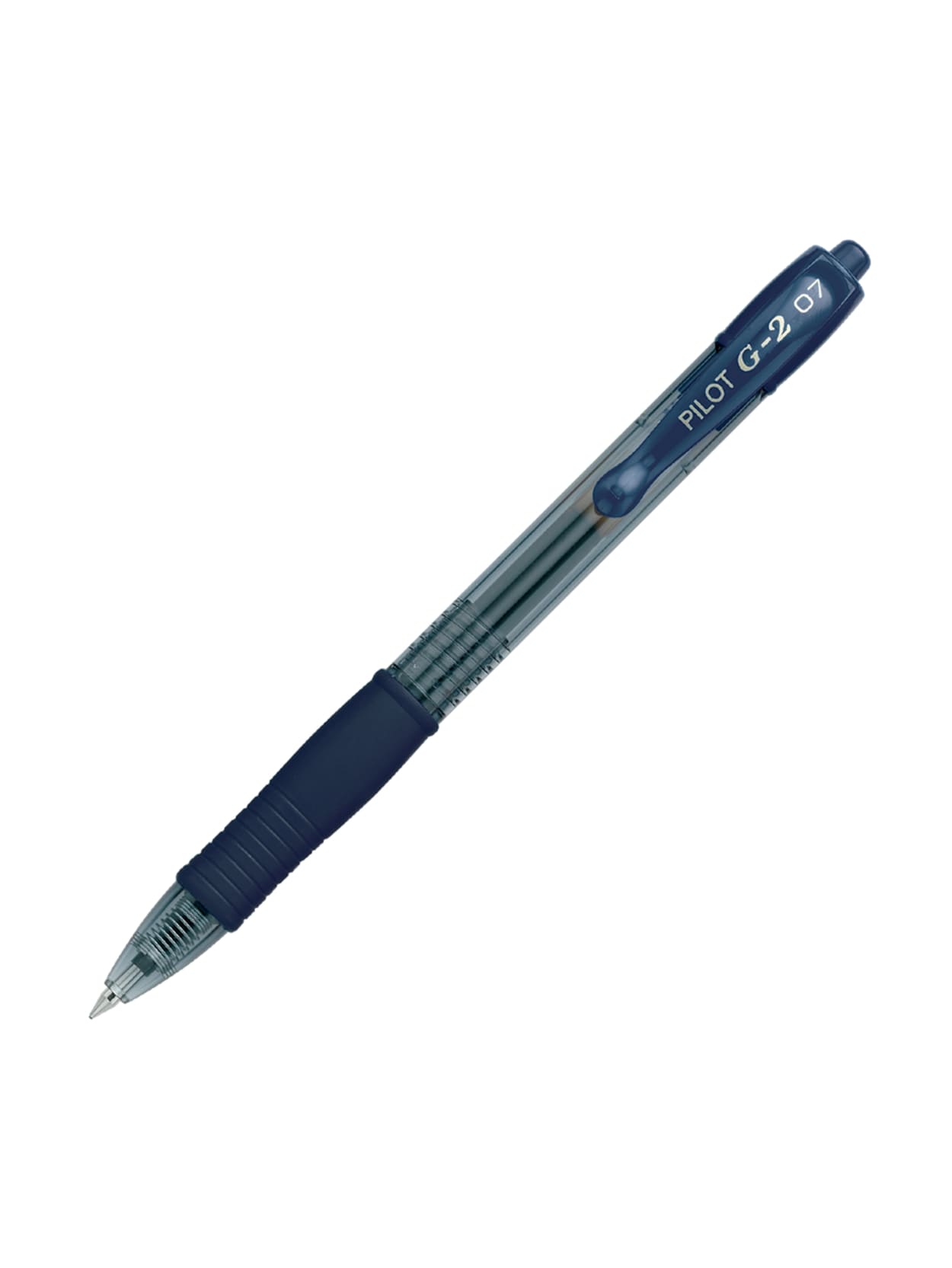 Pilot G 2 Retractable Gel Pens Fine Point 0 7 Mm Clear Barrels