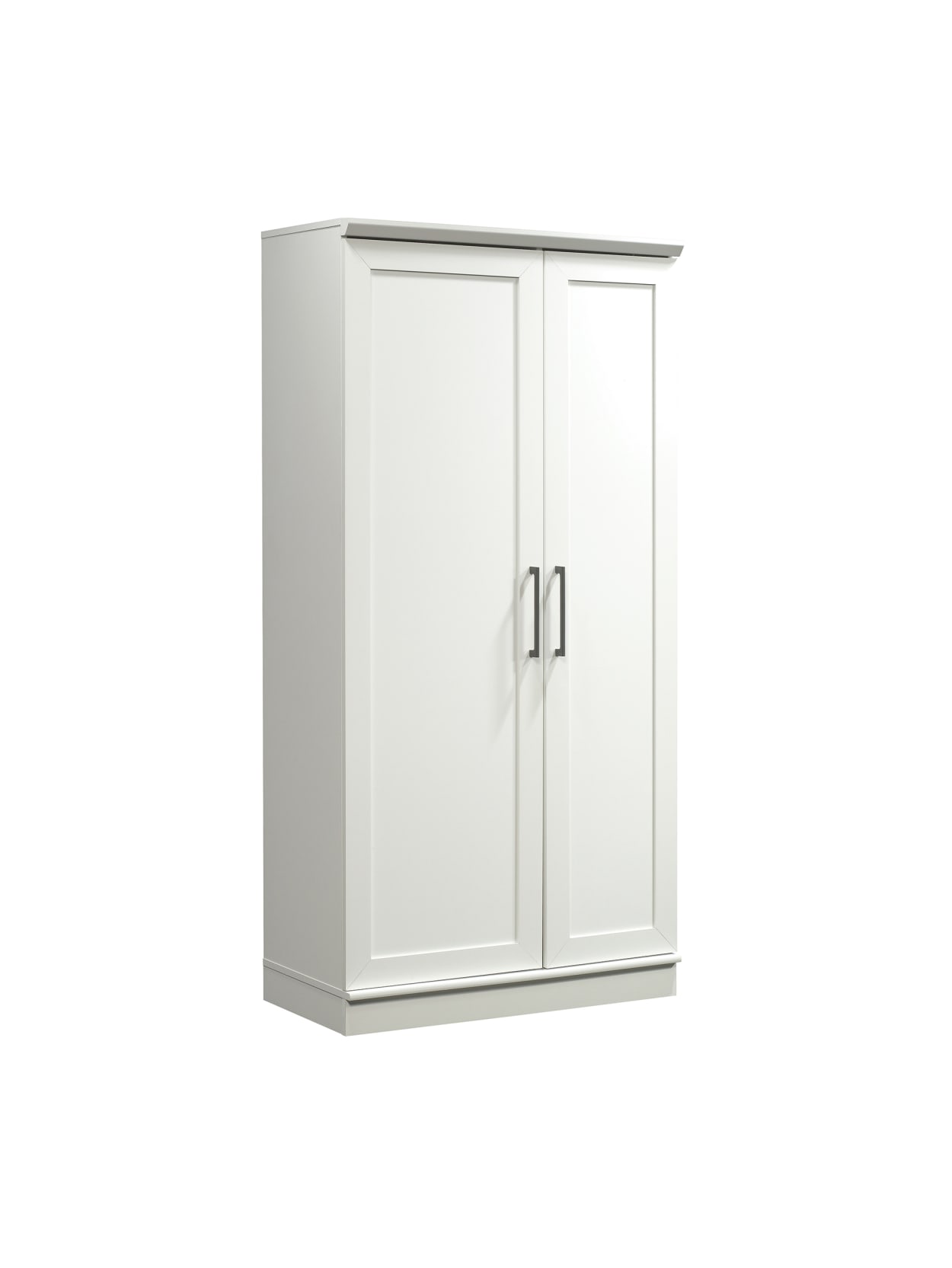 Sauder Homeplus Storage Cabinet 12 Shelves Soft White Office Depot