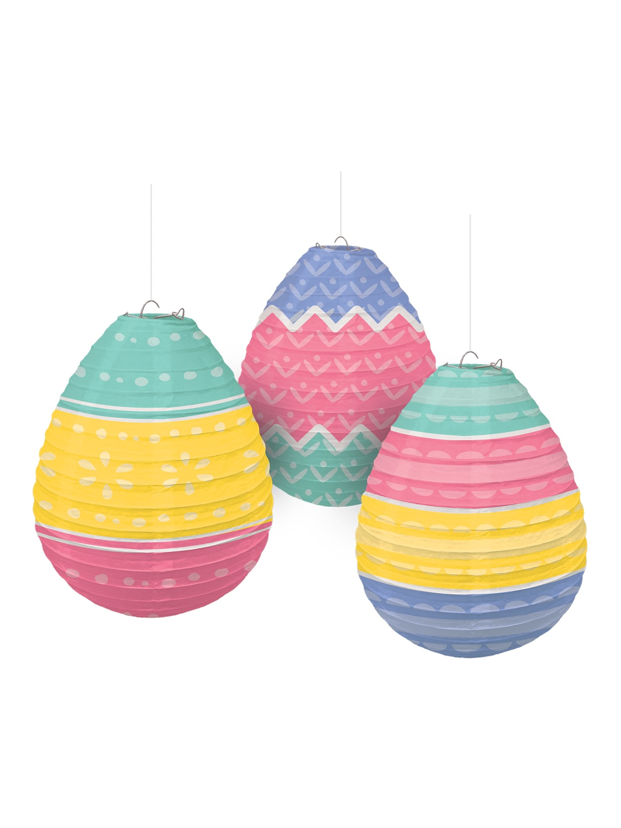 unique shaped paper lanterns