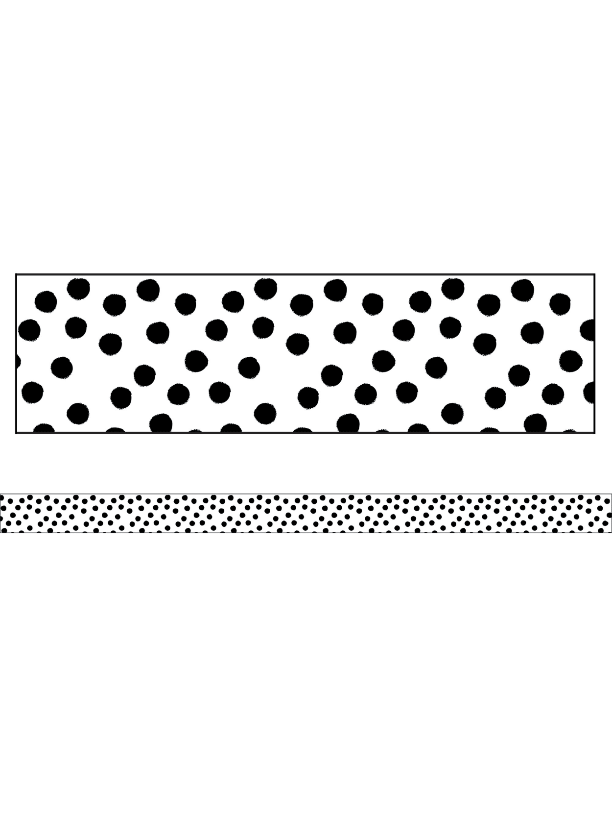 Schoolgirl Style Straight Bulletin Board Borders Twinkle Twinkle Youre A Star Painted Dots 3 X 36 Preschool Grade 8 Pack Of 12 Borders Office Depot