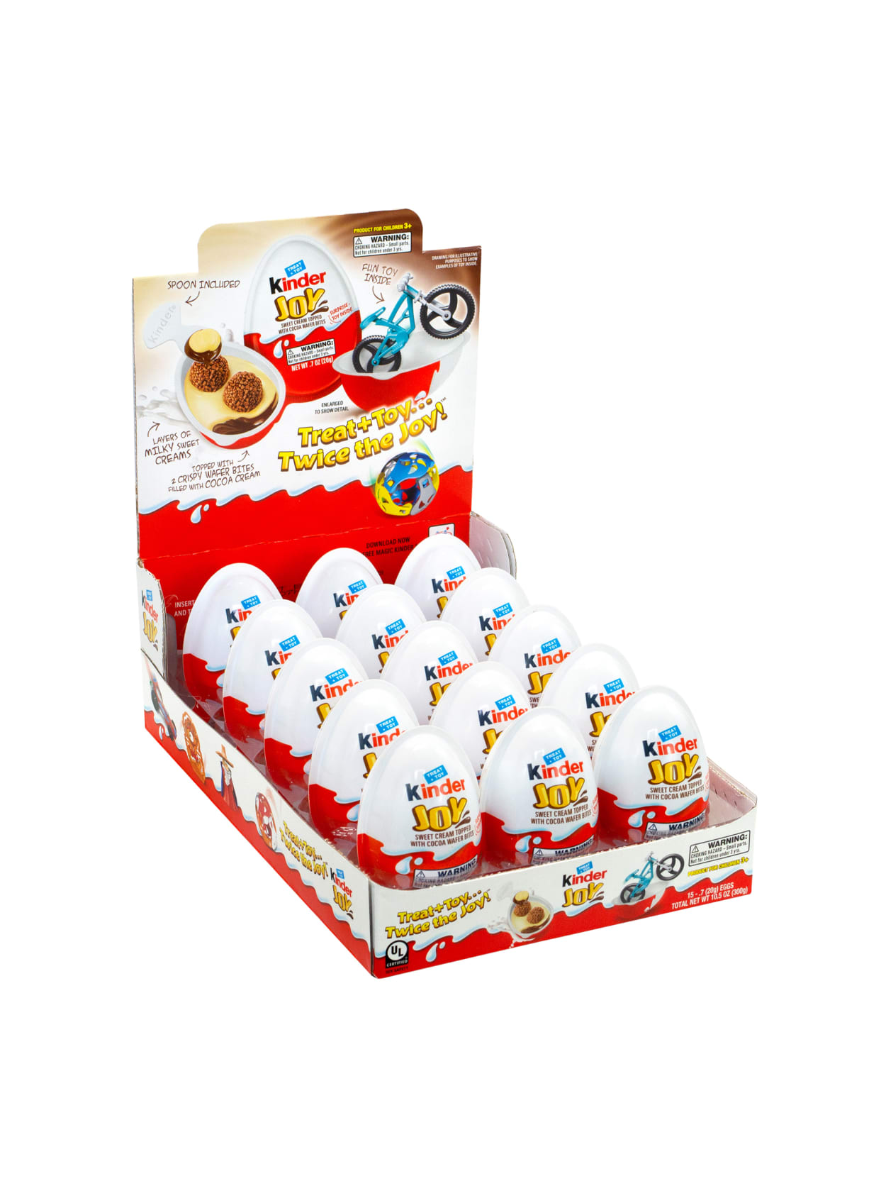 kinder joy and chocolate