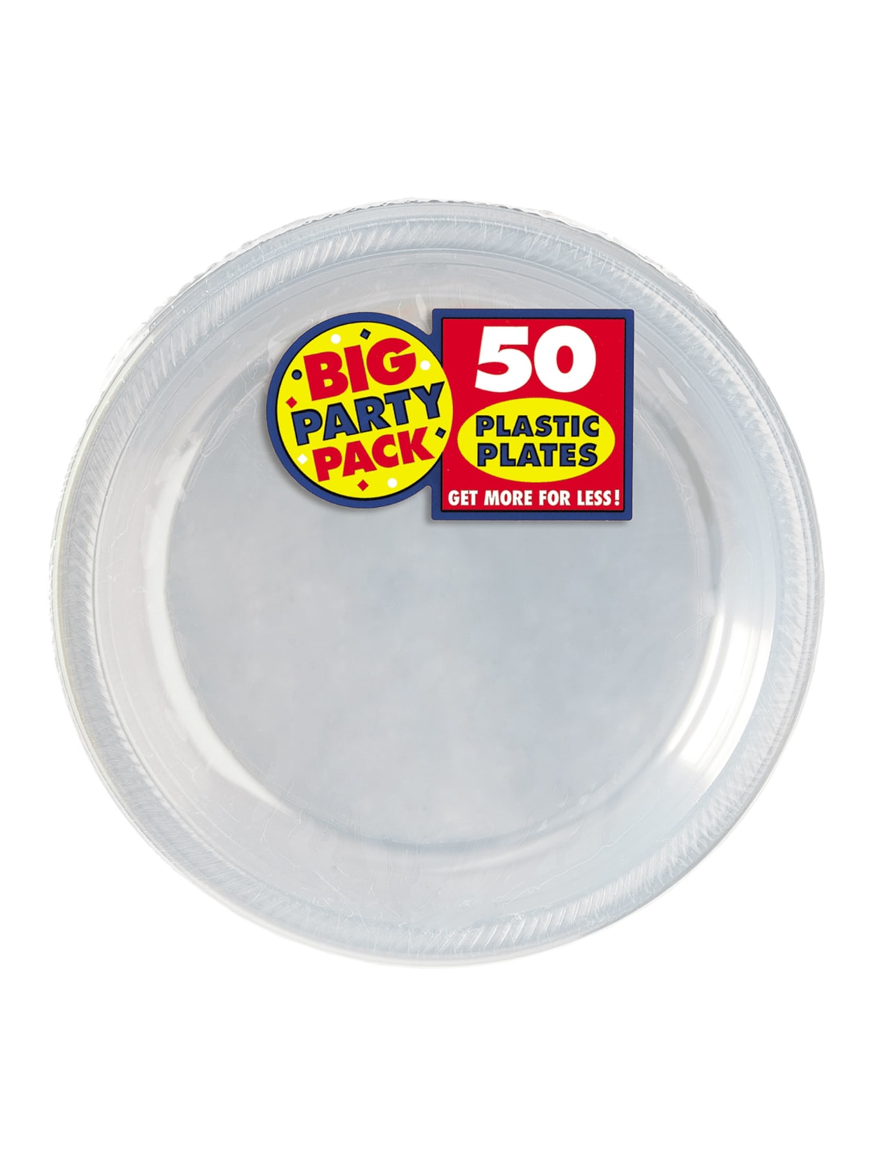 white plastic dessert plates