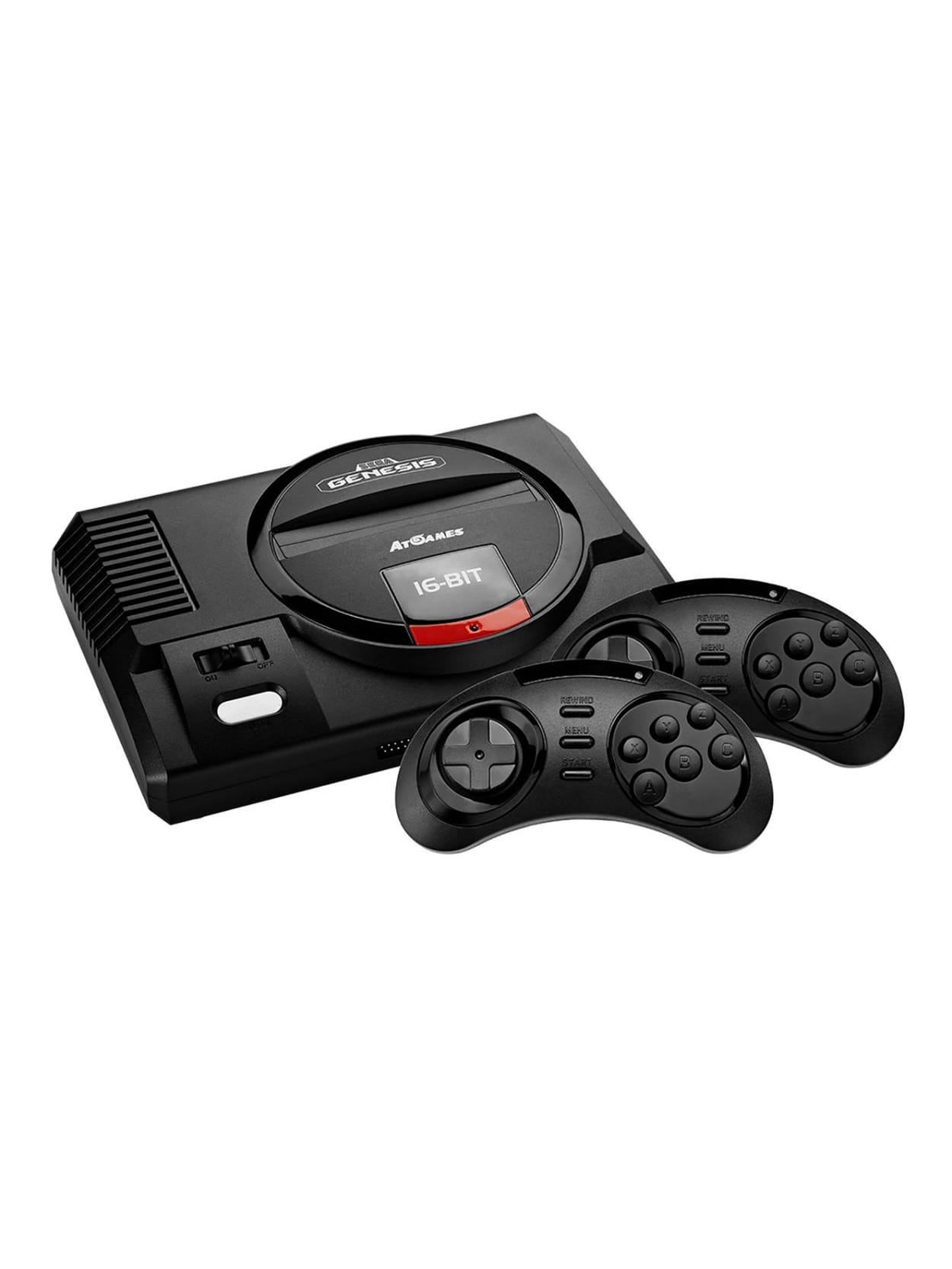 At Games Sega Genesis Flashback Black Office Depot