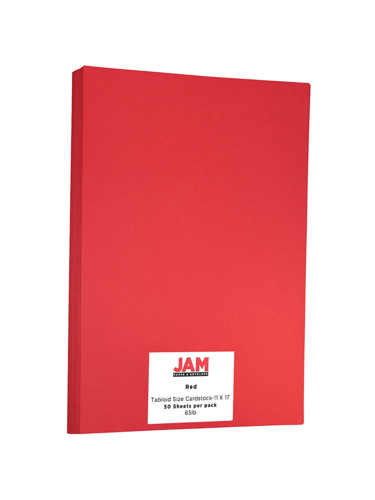 Jam Paper Cover Card Stock 11 X 17 65 Lb 30percent Recycled Re Entry Red Pack Of 50 Sheets Office Depot
