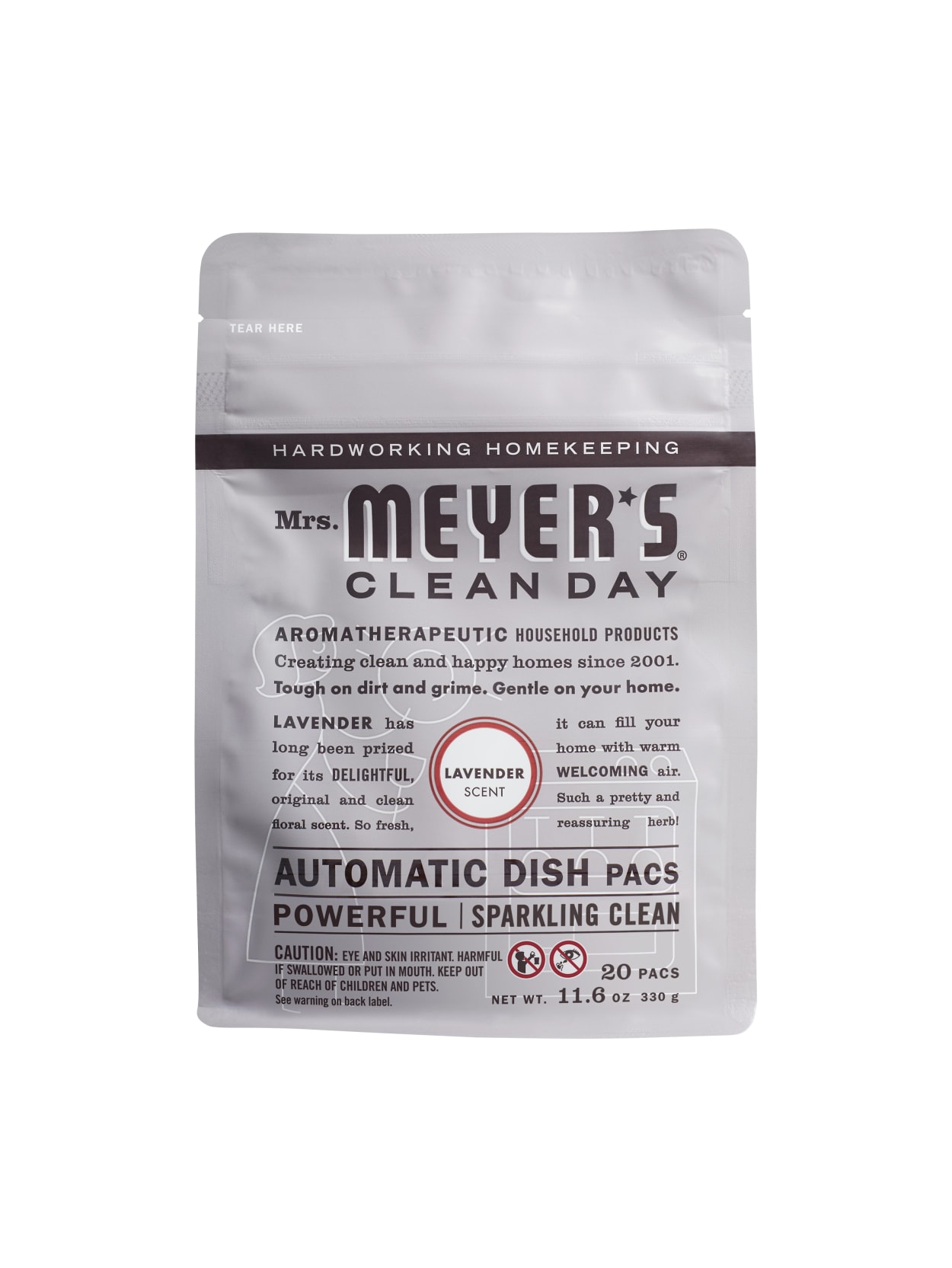 Mrs Meyers Dish Detergent Lavender 120pk Office Depot