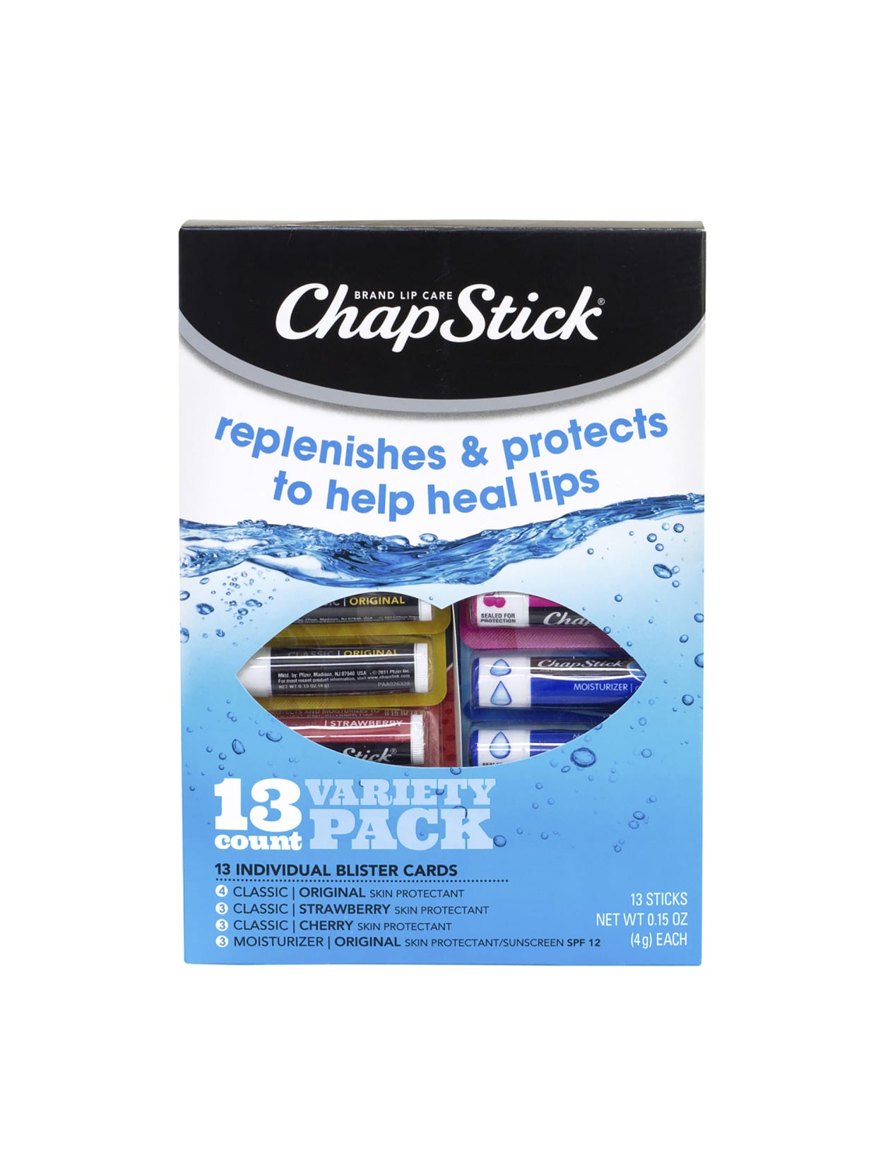 ChapStick Lip Balm 13 Stick Variety Pack - Office Depot