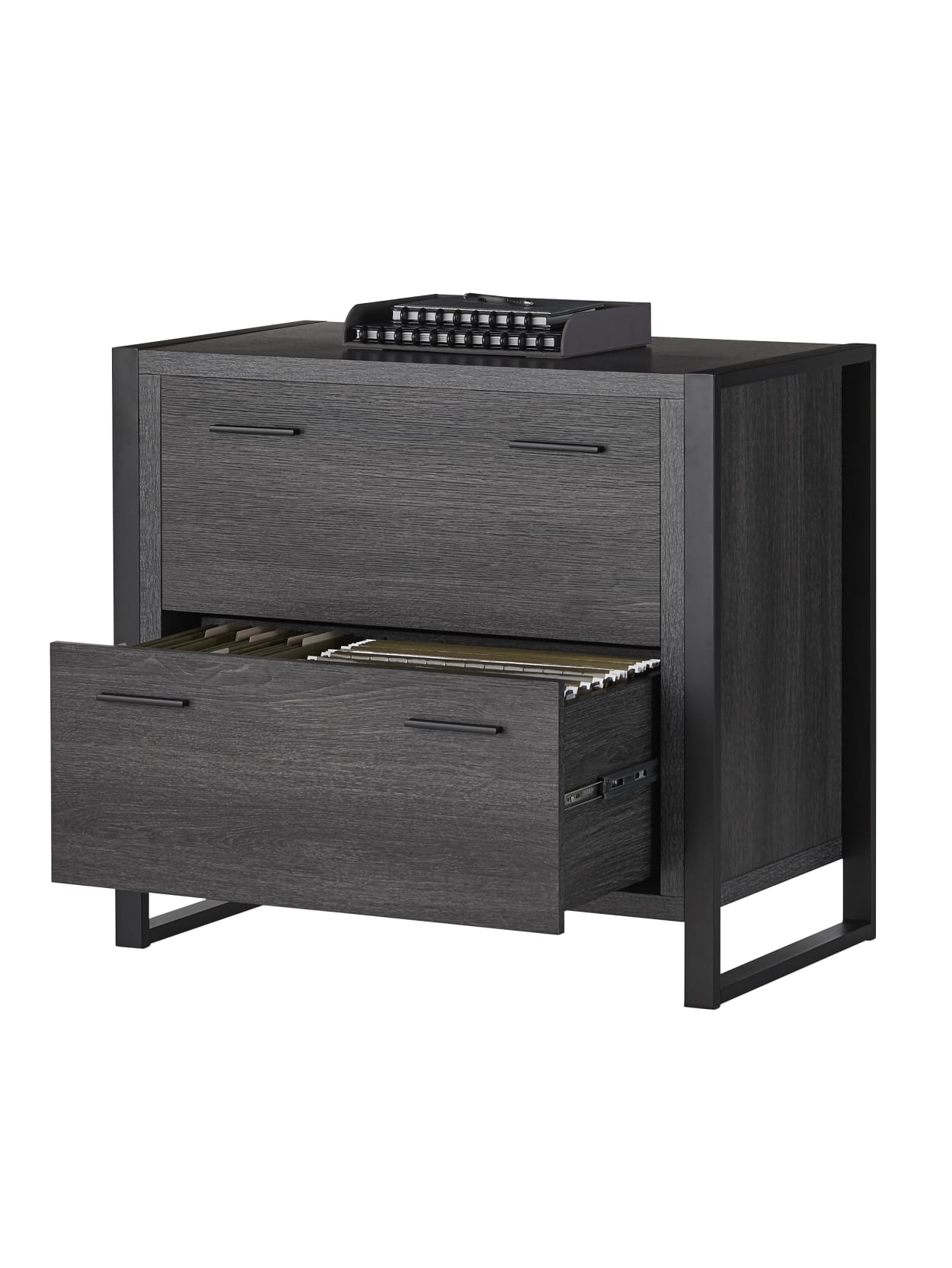 Realspace Dejori Cabinet Lateral Charcoal Office Depot