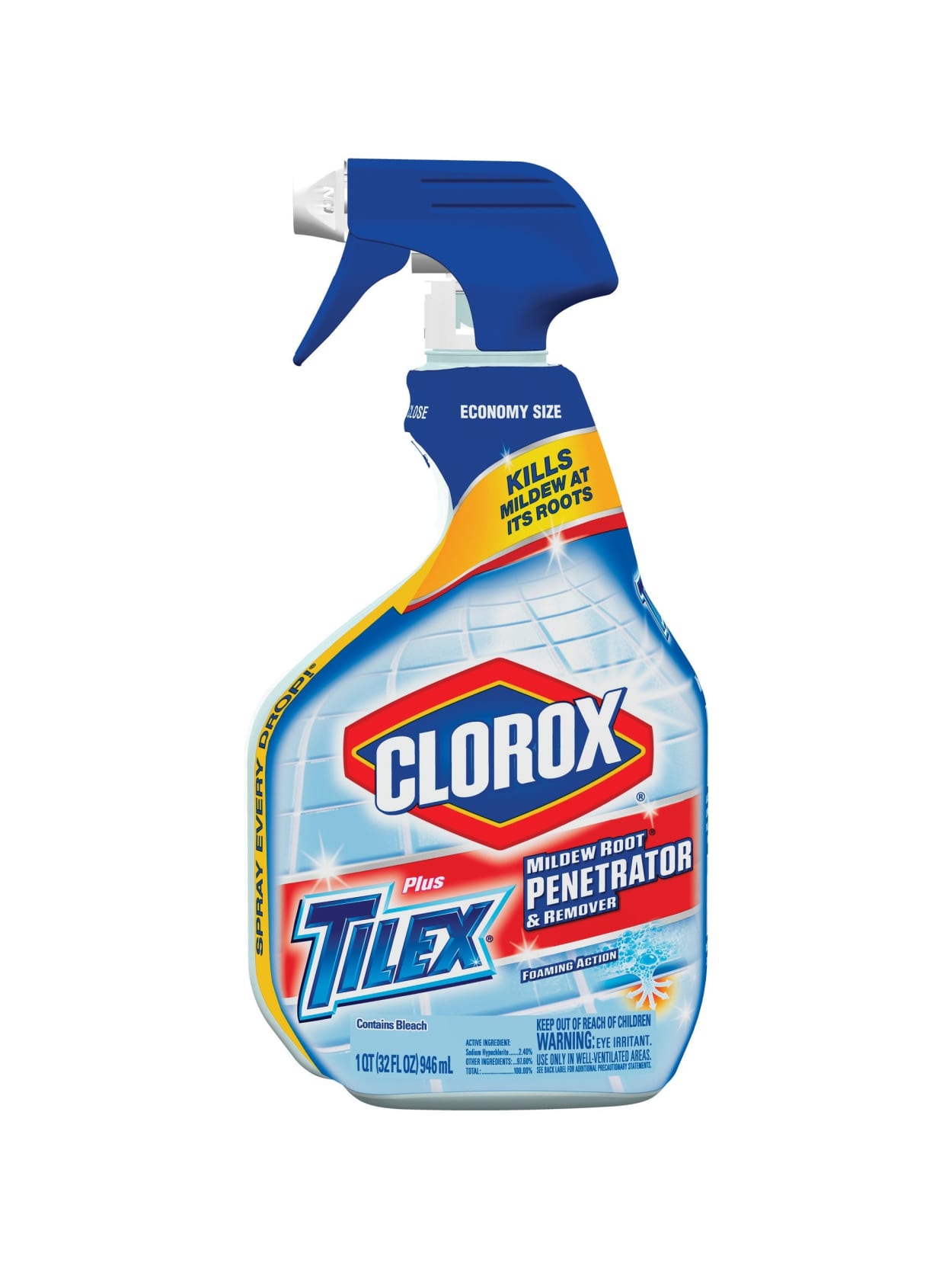 Tilex Tilex Mildew Root Penetrator And Remover With Bleach Spray 32 Fl Oz 1 Quart 9 Carton Translucent Office Depot