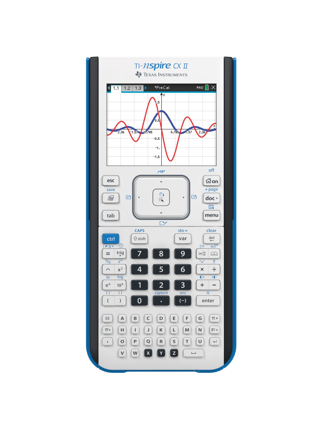 Texas Instruments Ti Nspire Color Graphing Calculator Nscx2tbl1l1