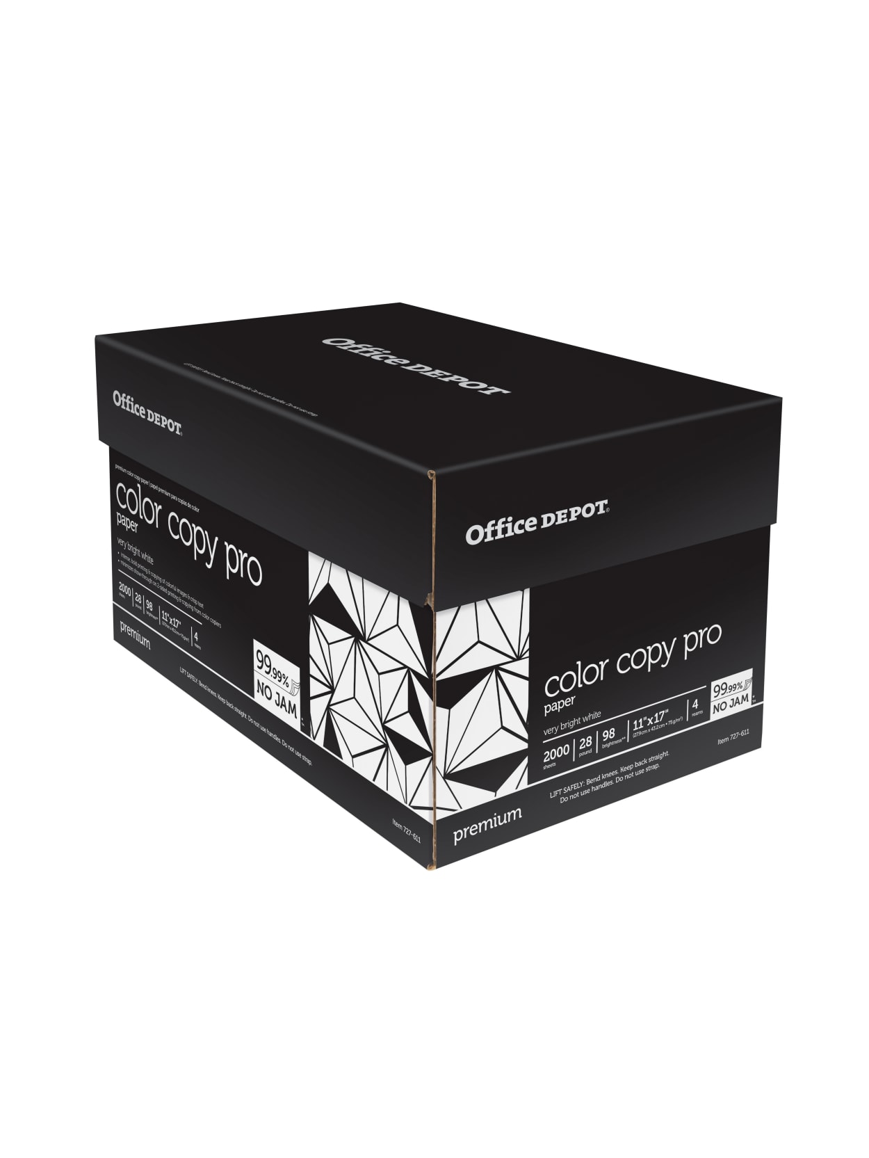 Office Depot Brand Color Copy Paper Ledger Size 11 X 17 28 Lb Ream Of 500 Sheets Case Of 4 Reams Office Depot
