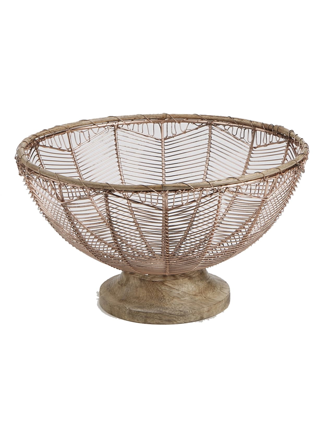Mind Reader Decorative Fruit Bowl 11 34 Pink Office Depot