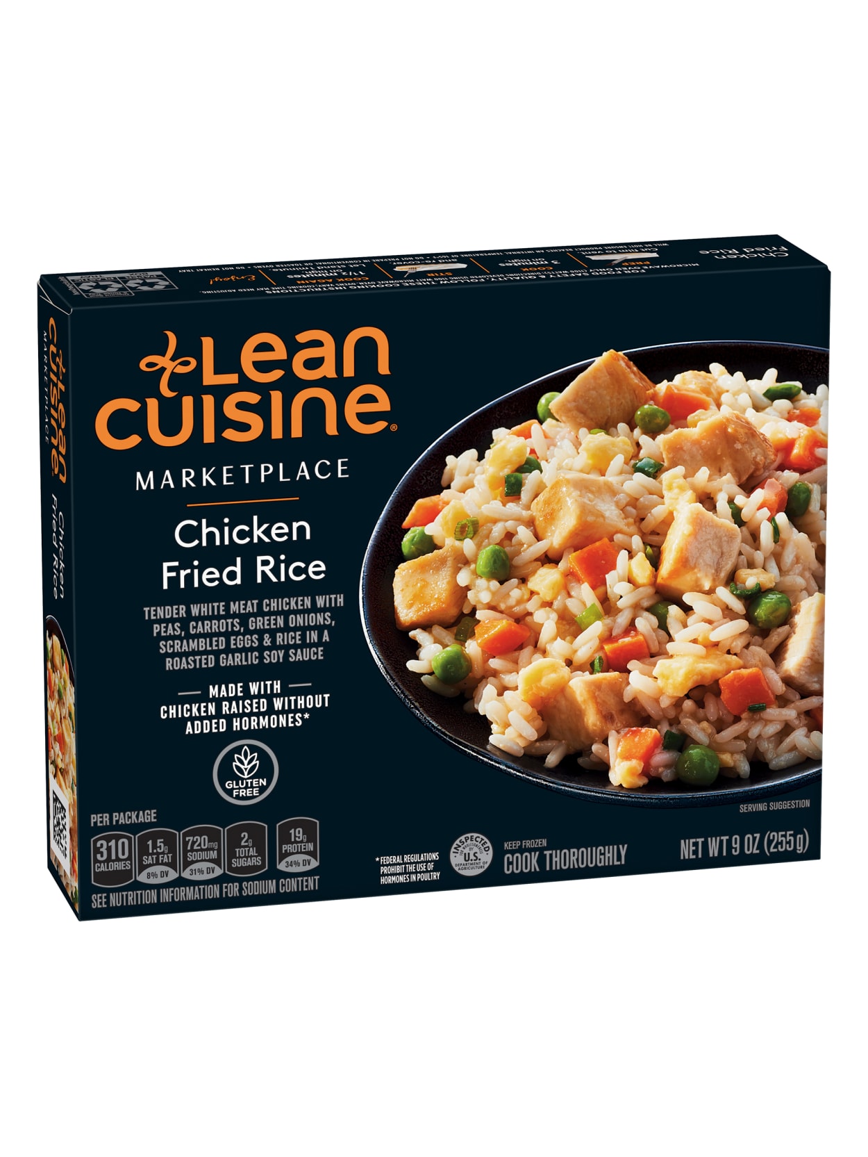 Lean Cuisine Chicken Fried Rice 3pk Office Depot This box includes six bags of chicken fried rice that you can serve to your family. lean cuisine