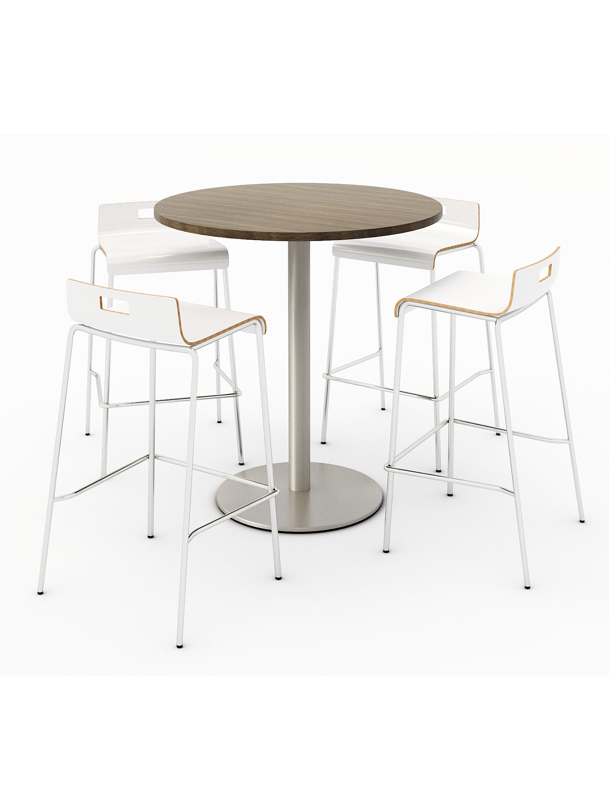 teak bistro set on Kfi Studios Bistro Tablebar Stools Teak Office Depot