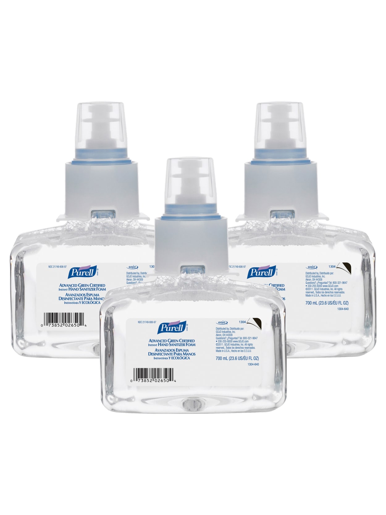 Purell Ltx 7 Instant Hand Sanitizer Refill 23 7 Fl Oz 700 Ml Hands