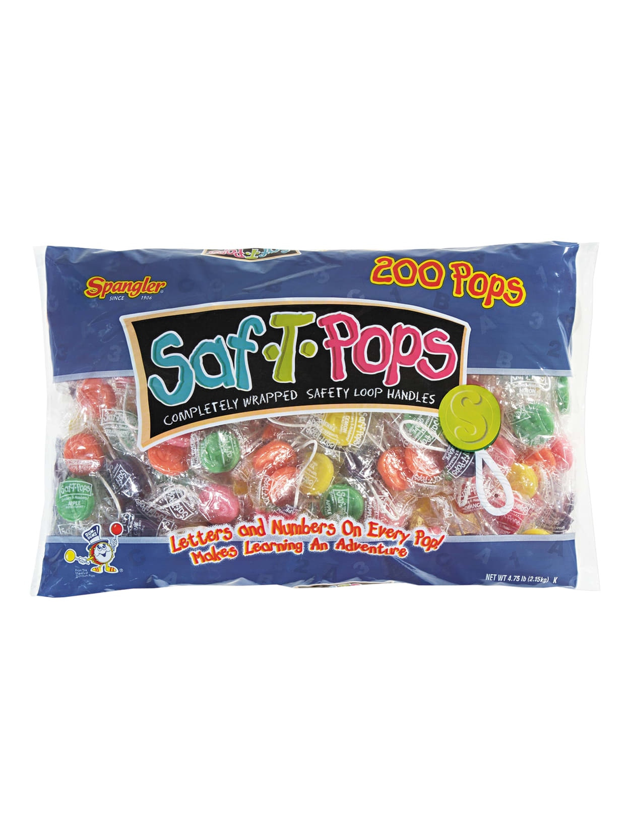 Saf T Pops 4 5lb 200ct Assorted Office Depot